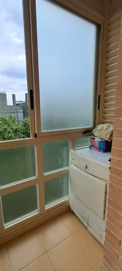 Balcony of Flat for sale in Madrid  with Air Conditioner, Heating and Terrace