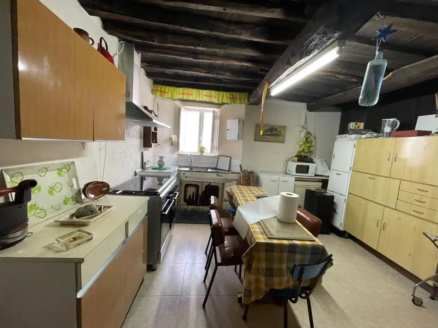 Kitchen of Houses for sale in As Somozas   with Private garden, Furnished and Oven