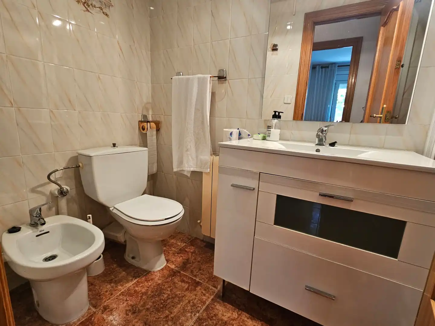 Bathroom of Flat for sale in Sabadell  with Heating, Oven and Balcony