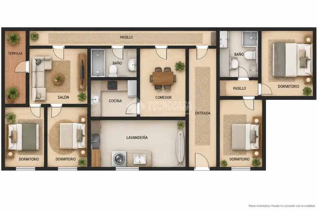 Piso con terraza en venta en Albox, imagen 37