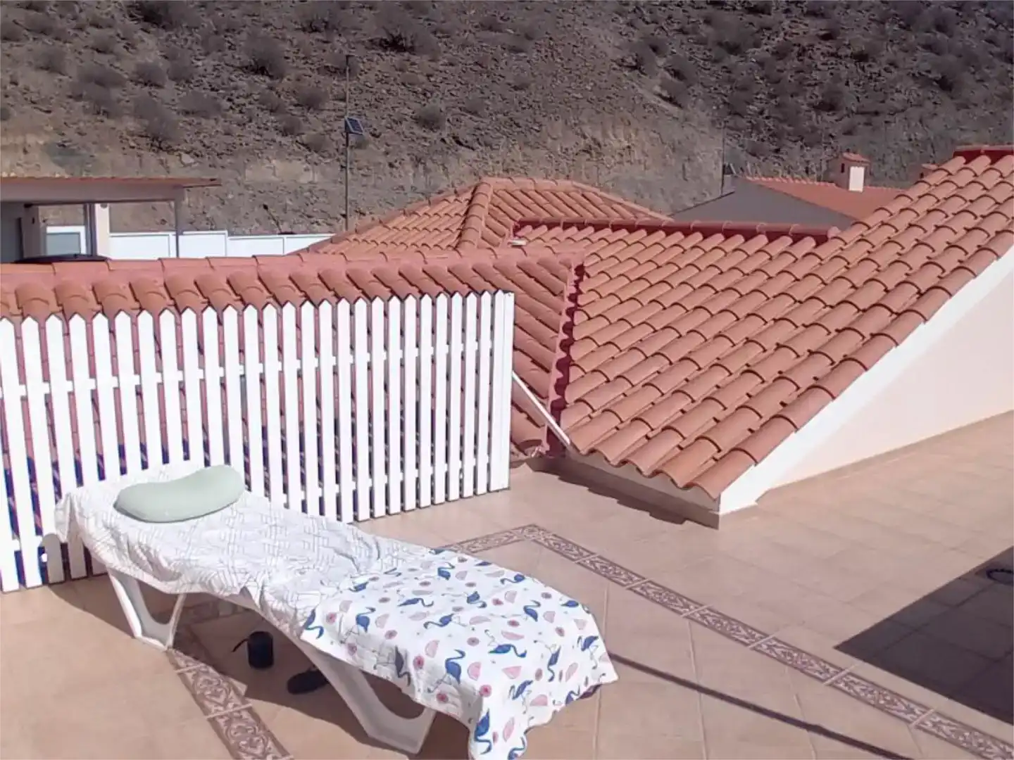 Terrace of Flat for sale in Mogán  with Air Conditioner, Private garden and Storage room