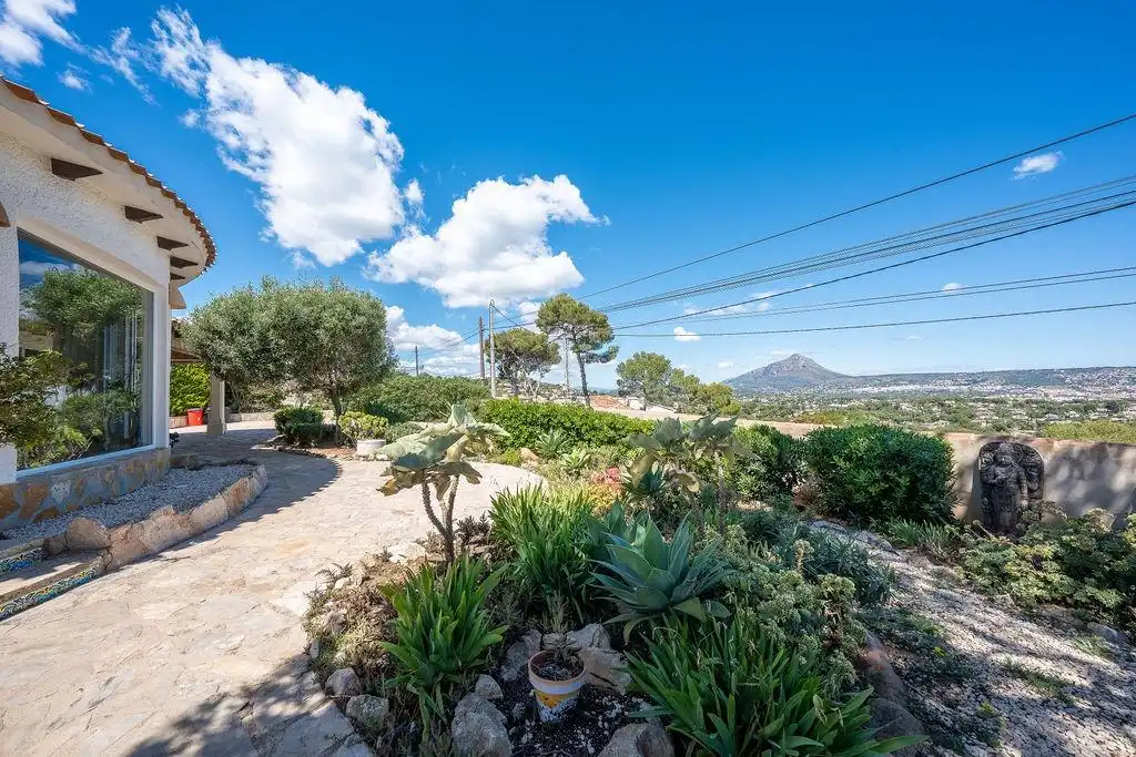 Exterior view of Houses for sale in Jávea / Xàbia  with Air Conditioner, Heating and Private garden