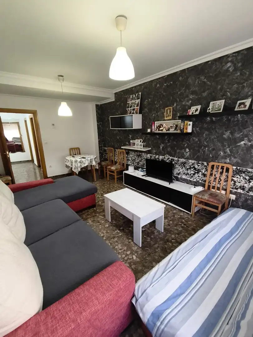 Sala de estar de Apartamento en venta en Albacete con Calefacción