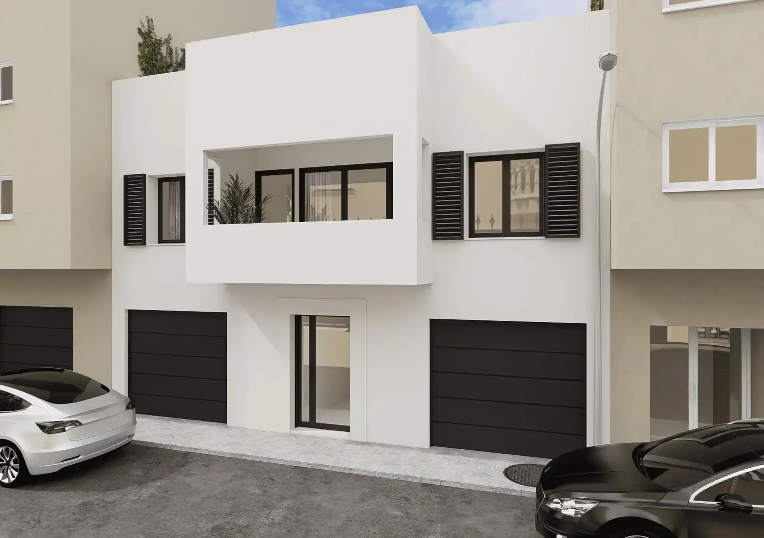 Exterior view of Attic for sale in  Palma de Mallorca  with Air Conditioner, Private garden and Terrace