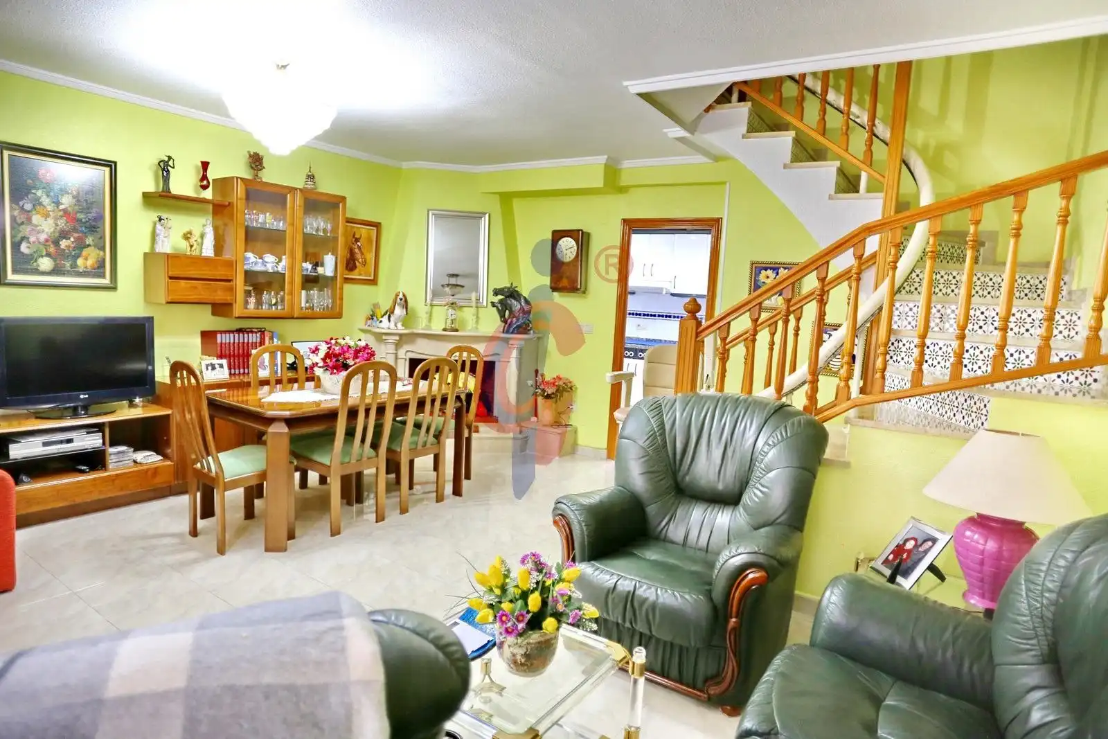 Living room of Detached homes for sale in Guardamar del Segura  with Air Conditioner, Private garden and Terrace