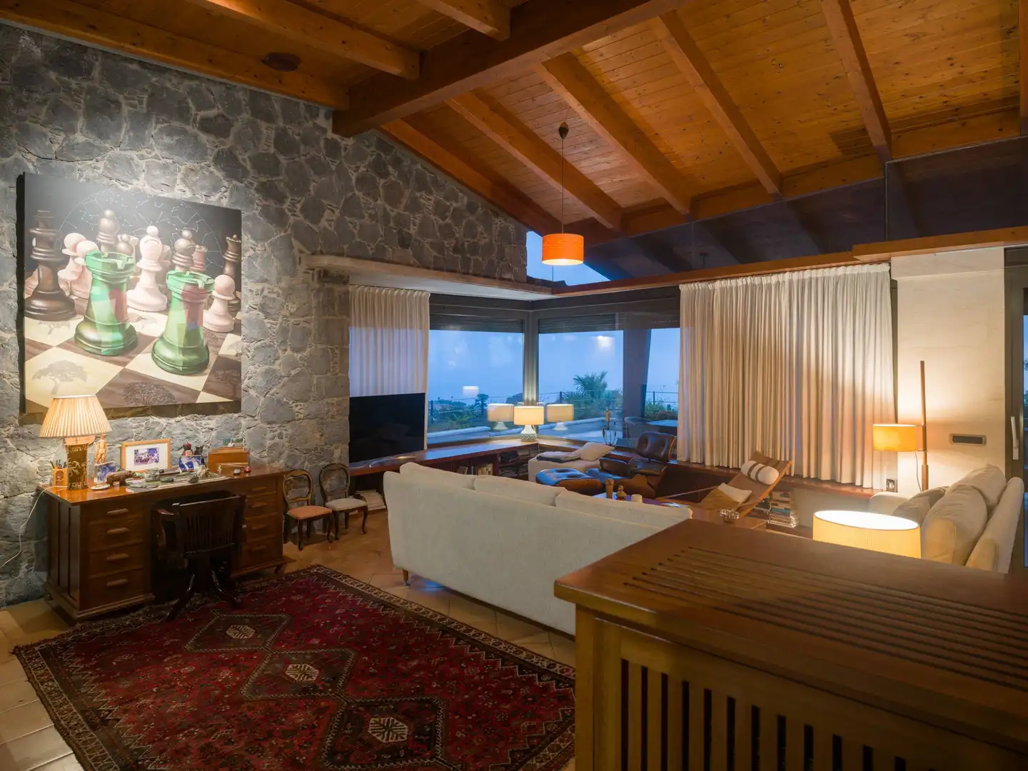 Sala de estar de Casa o chalet en venta en Tacoronte con Calefacción, Jardín privado y Terraza