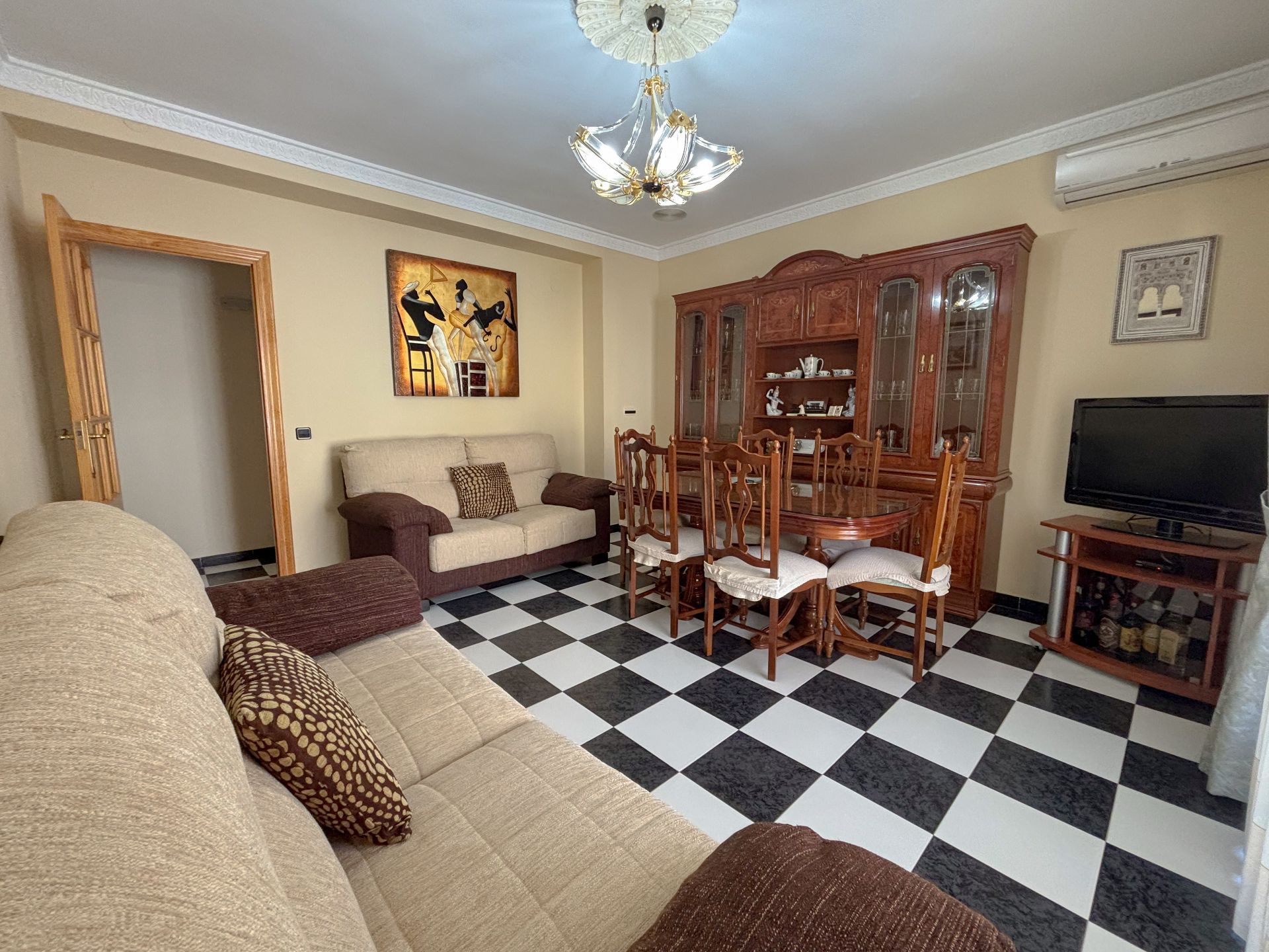 Sala d'estar de Casa o xalet en venda en Atarfe amb Terrassa i Traster