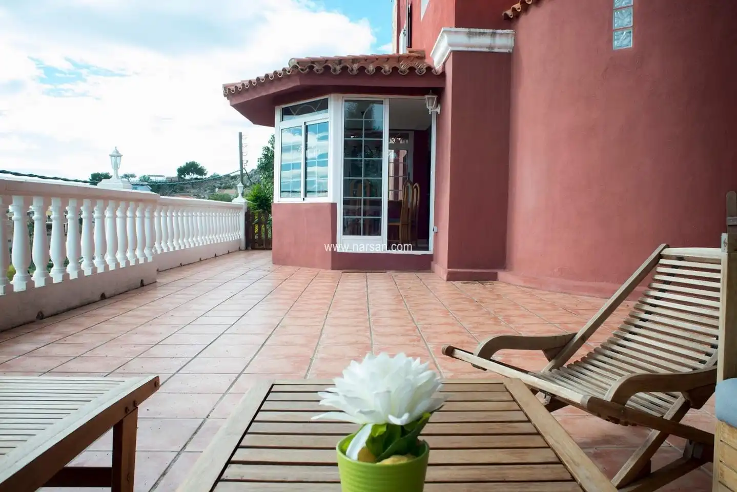 Terraza de Casa o chalet en venta en Benicasim / Benicàssim con Aire acondicionado, Calefacción y Terraza