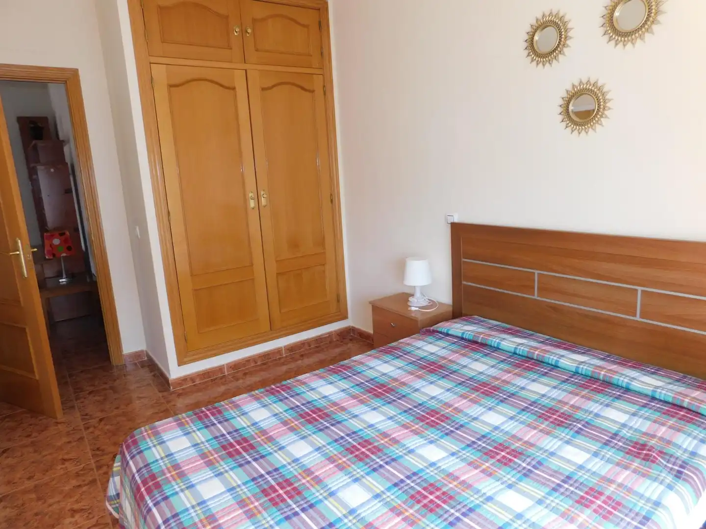 Bedroom of Flat for rent in Illescas  with Air Conditioner, Heating and Furnished