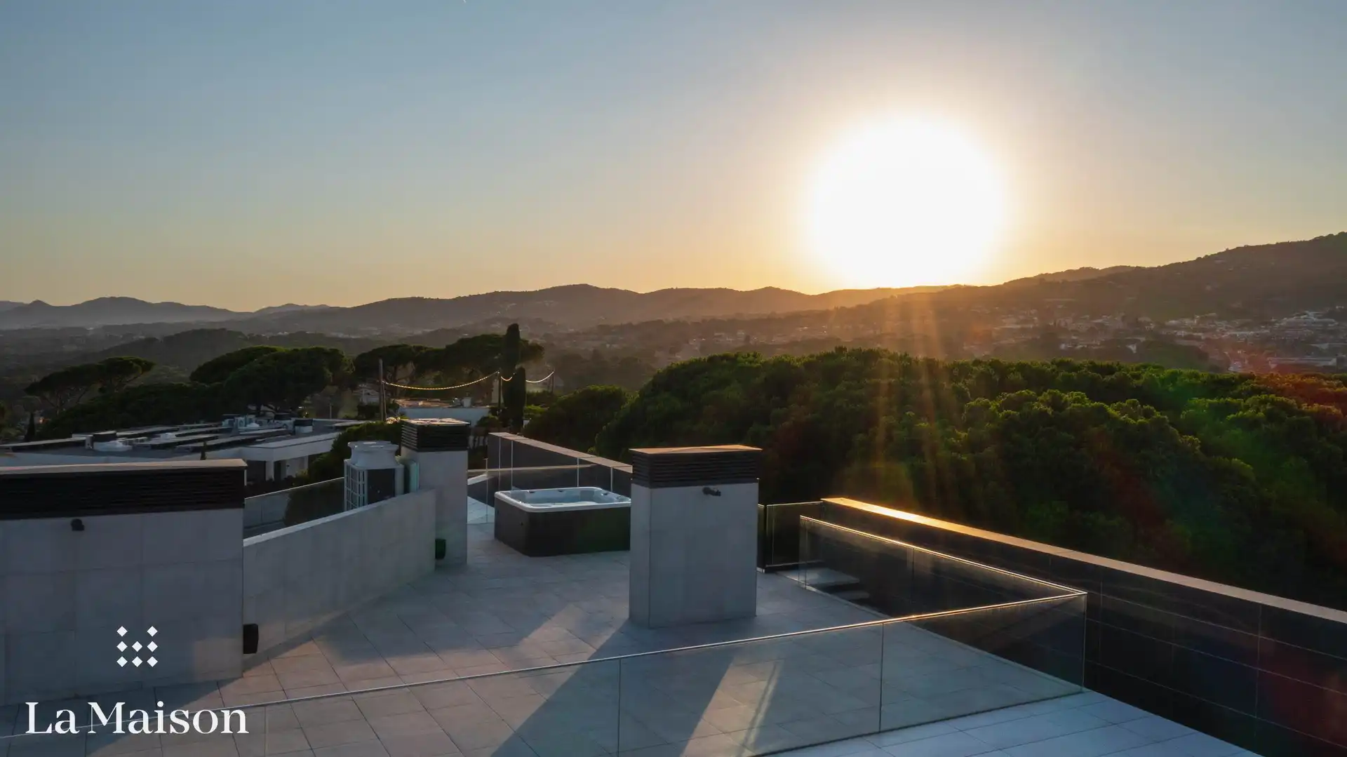 Terraza de Casa o chalet en venta en Caldes d'Estrac con Aire acondicionado, Calefacción y Jardín privado