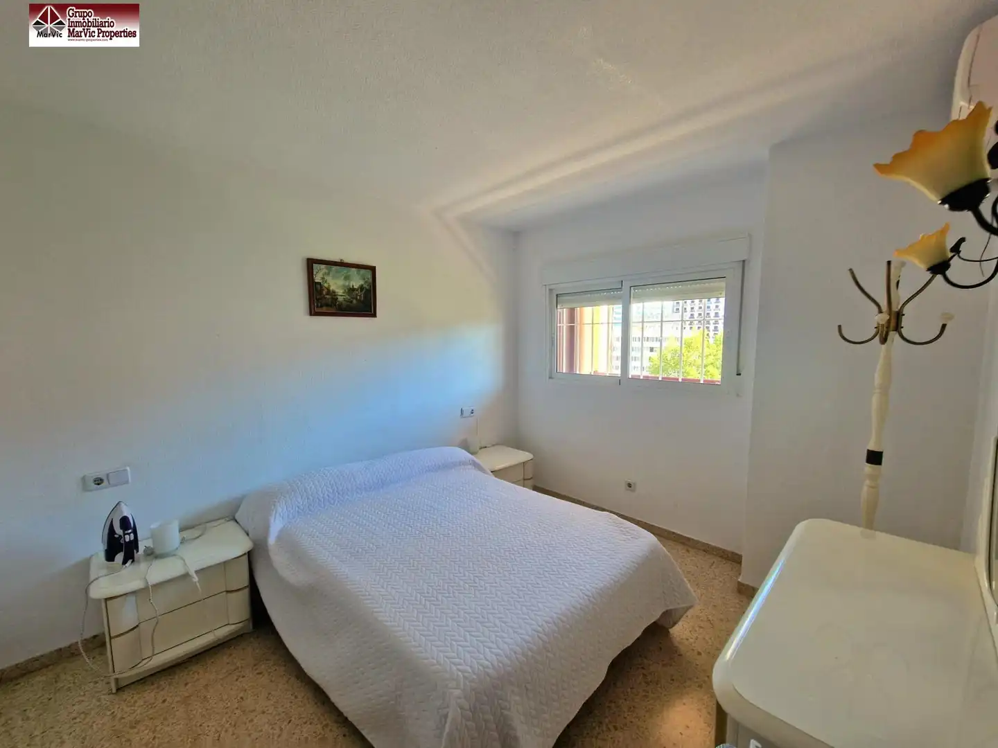Schlafzimmer von Wohnung zum Verkauf in Benidorm mit Klimaanlage und Terrasse