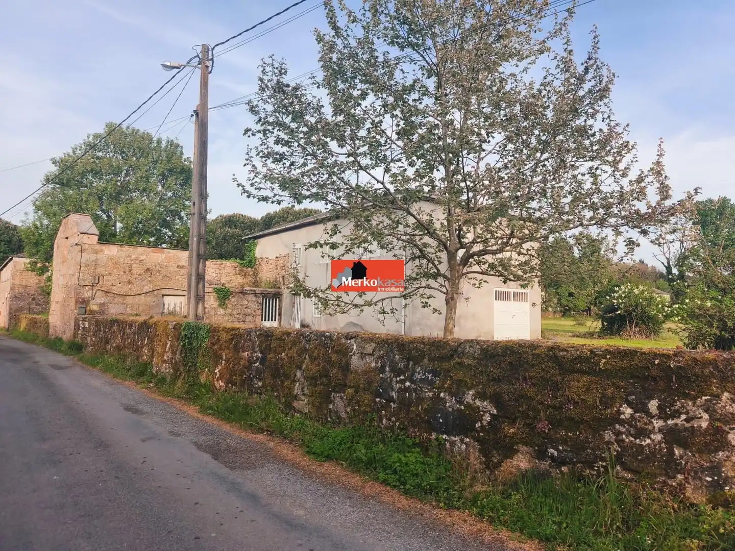 Vista exterior de Finca rústica en venta en O Corgo   con Jardín privado