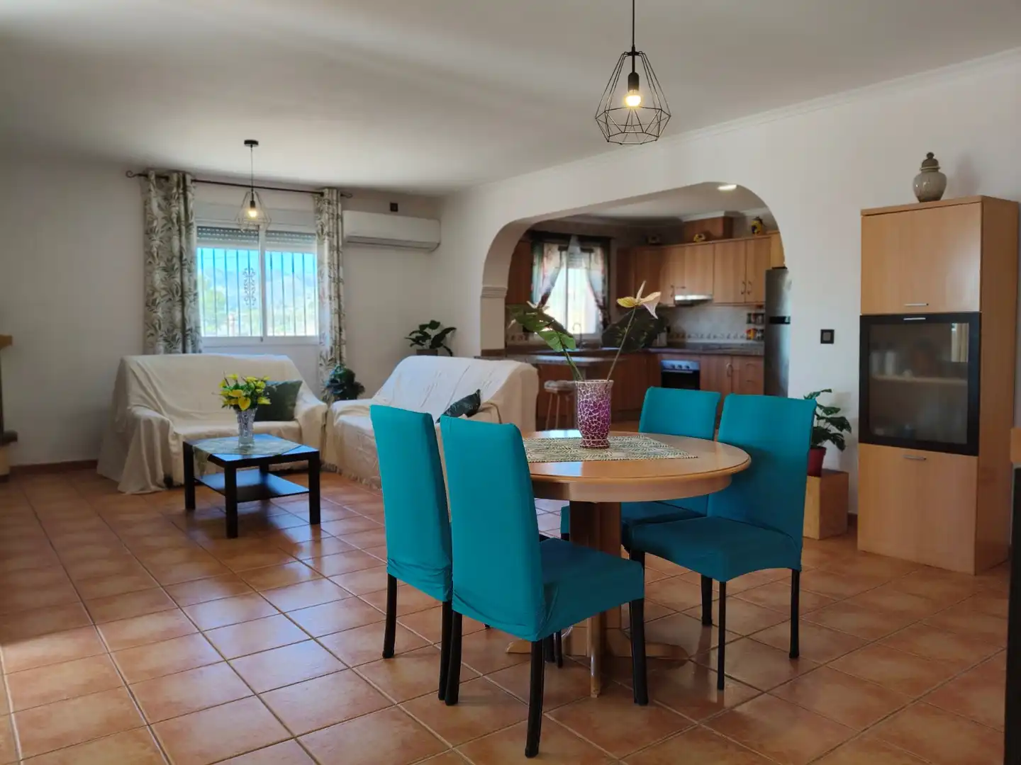 Dining room of Country homes for sale in La Romana  with Air Conditioner, Terrace and Storage room