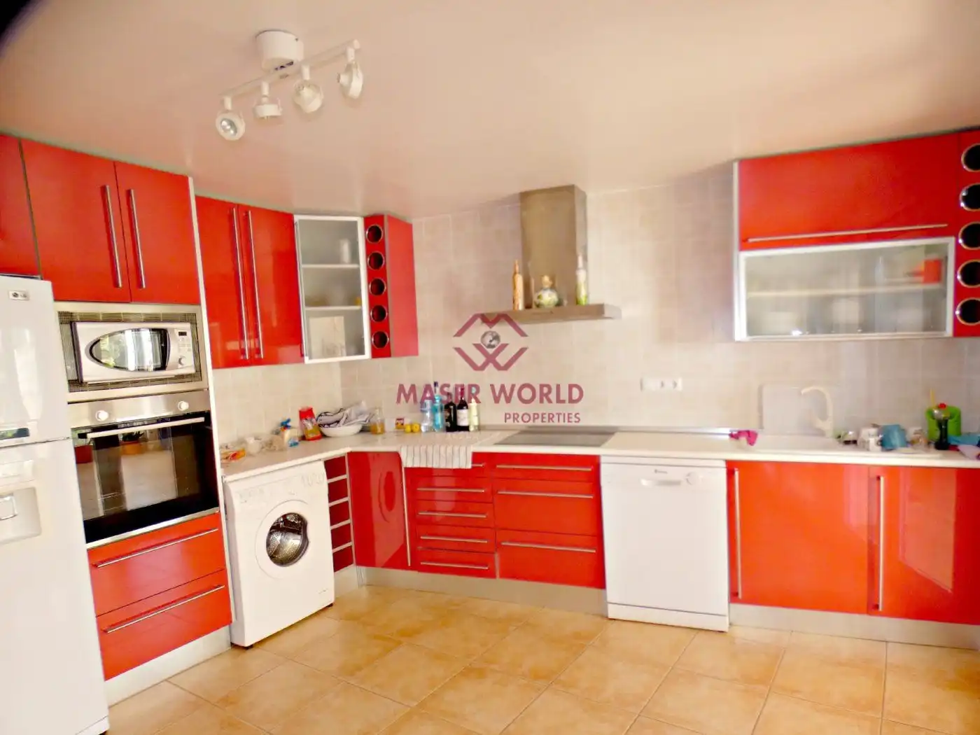 Cocina de Piso en venta en Cartagena con Aire acondicionado, Terraza y Amueblado