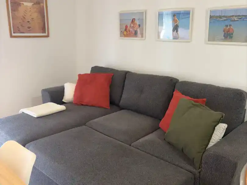 Wohnzimmer von Wohnung zur Miete in Isla Cristina mit Klimaanlage, Schwimmbad und Balkon