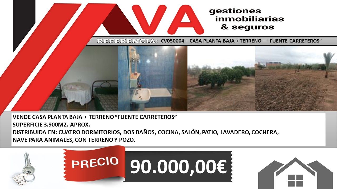 Jardí de Casa o xalet en venda en Fuente Palmera