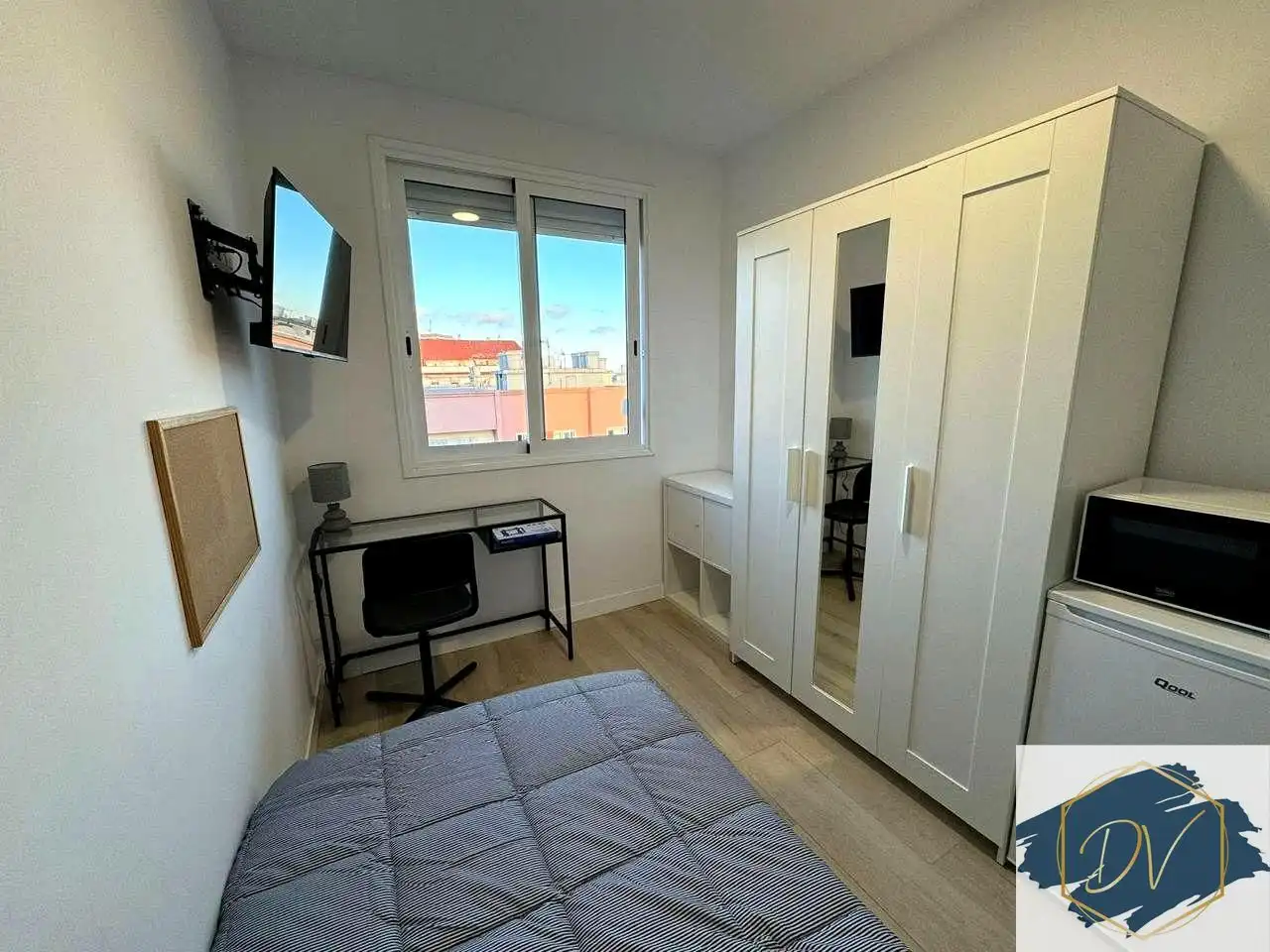 Schlafzimmer von Wohnung zur untervermieten in San Cristóbal de la Laguna mit Möbliert