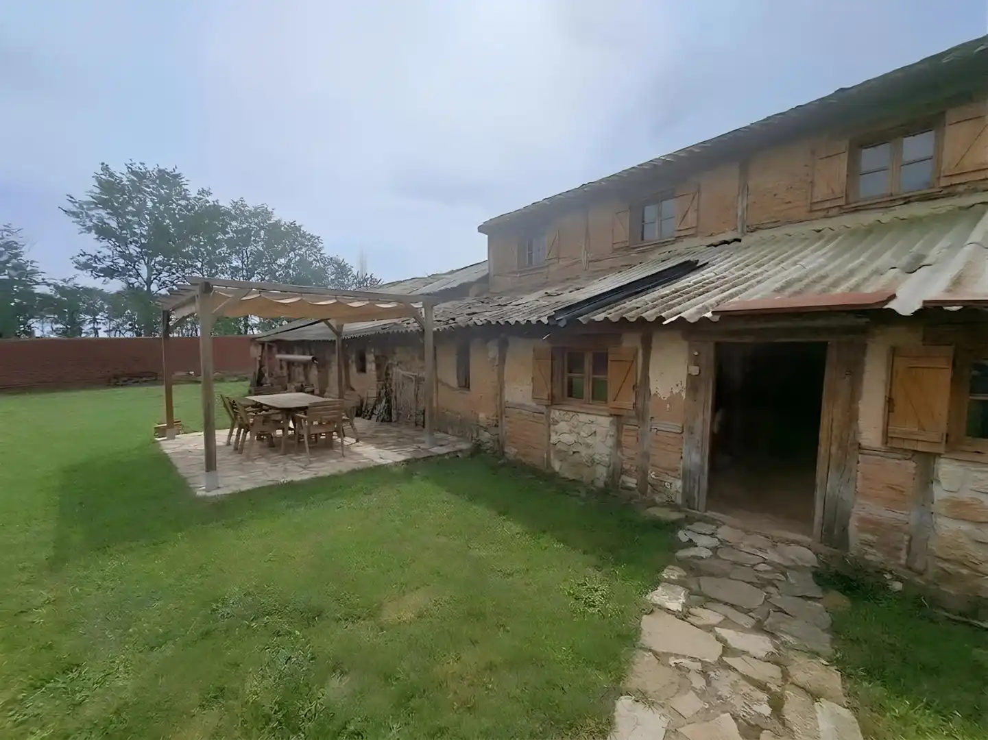 Vista exterior de Finca rústica en venta en Abarca de Campos con Jardín privado y Trastero