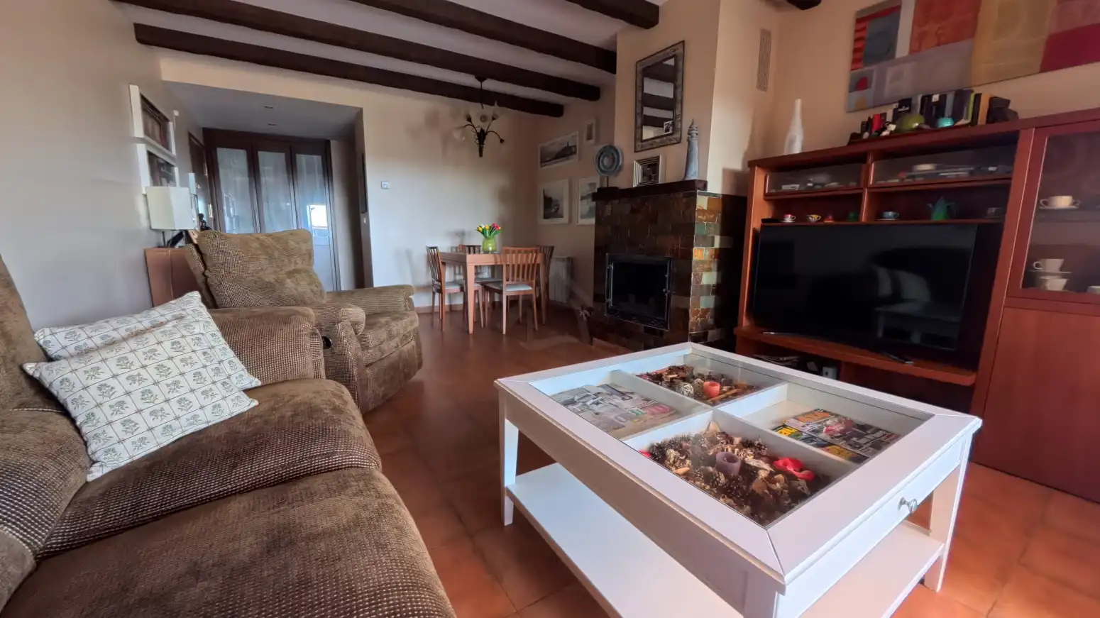 Sala de estar de Piso en venta en Sojuela con Calefacción, Jardín privado y Parquet