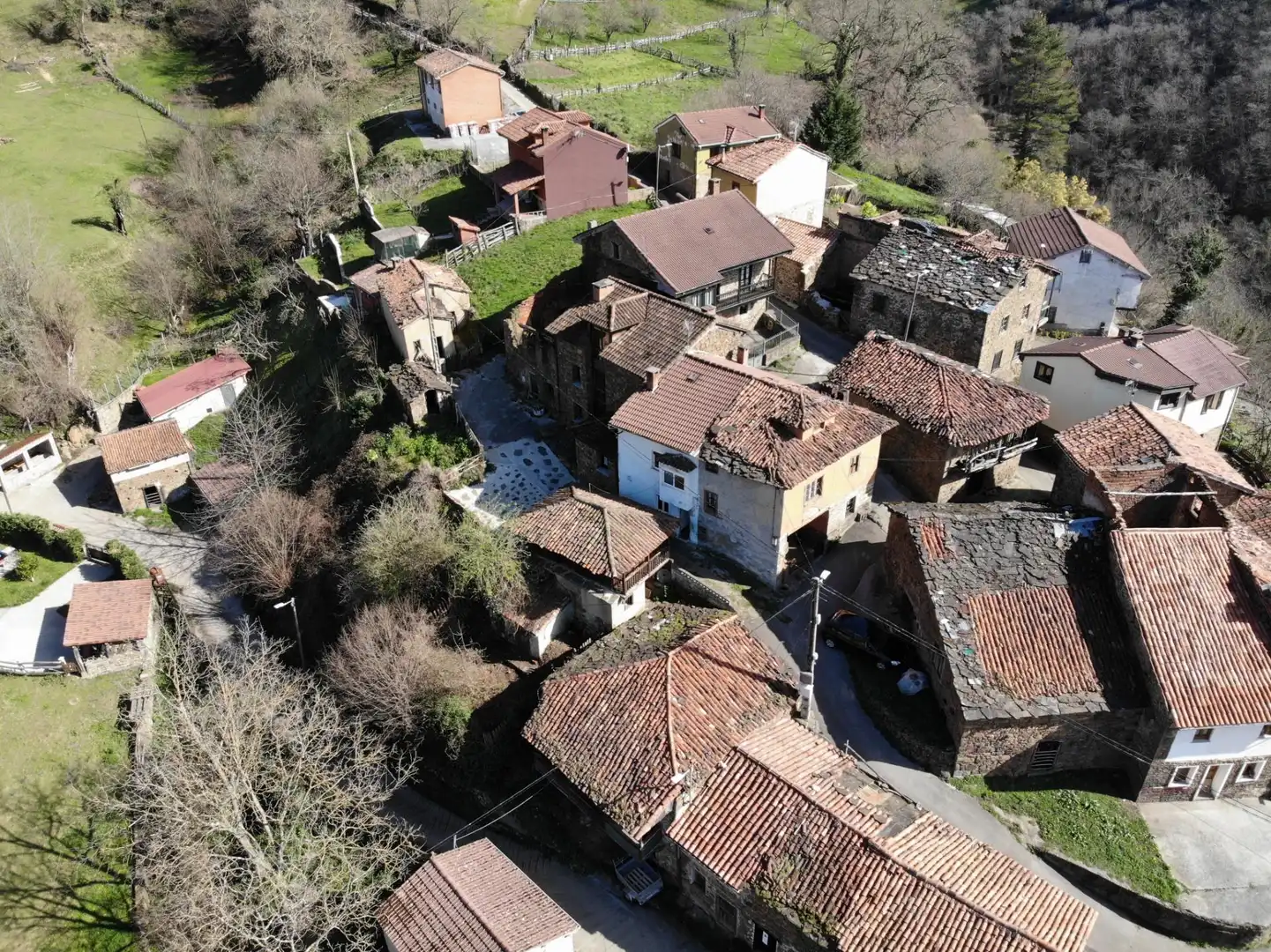 Exterior view of Houses for sale in Aller  with Private garden and Storage room