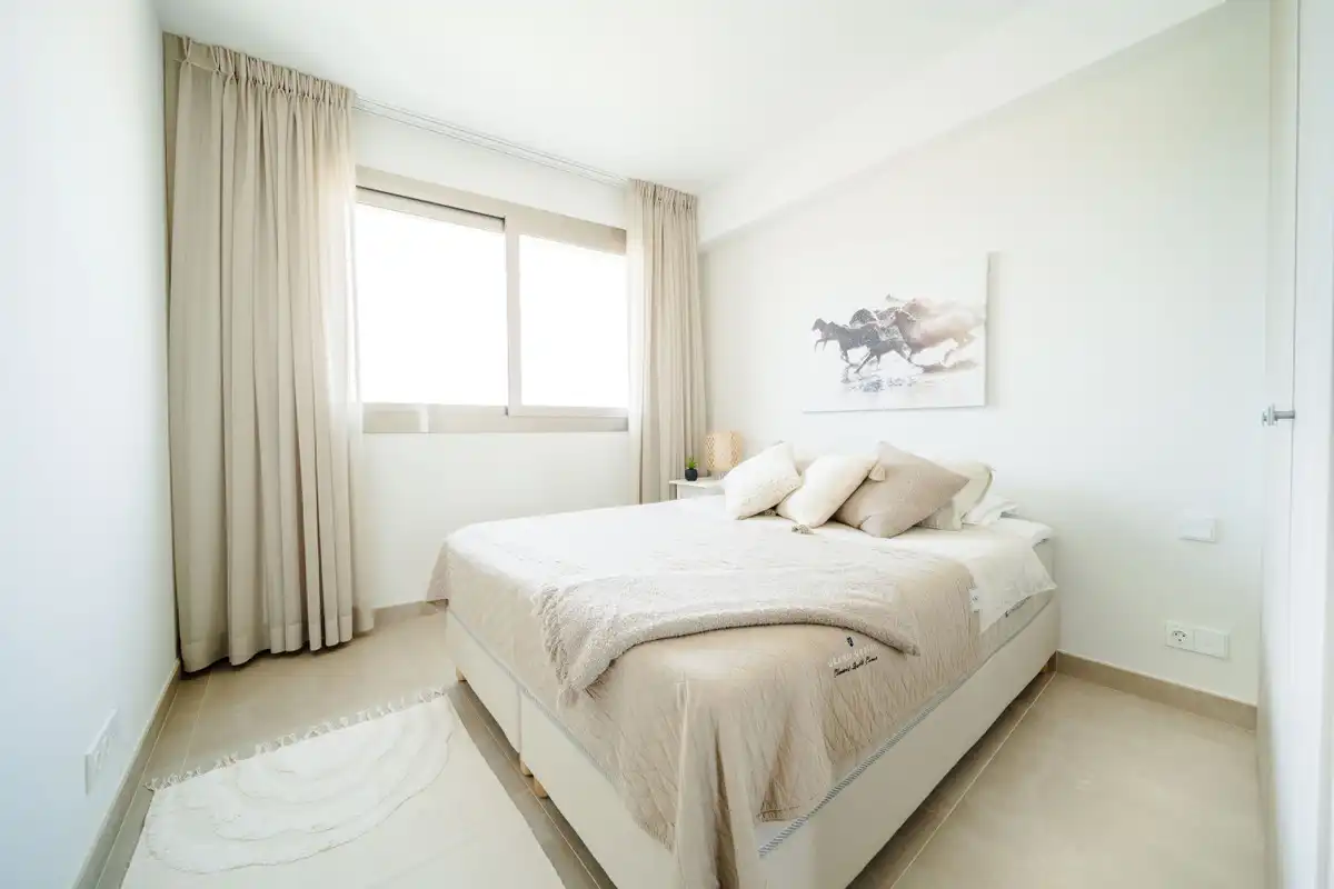 Bedroom of Apartments for sale in Mijas  with Air Conditioner, Terrace and Furnished
