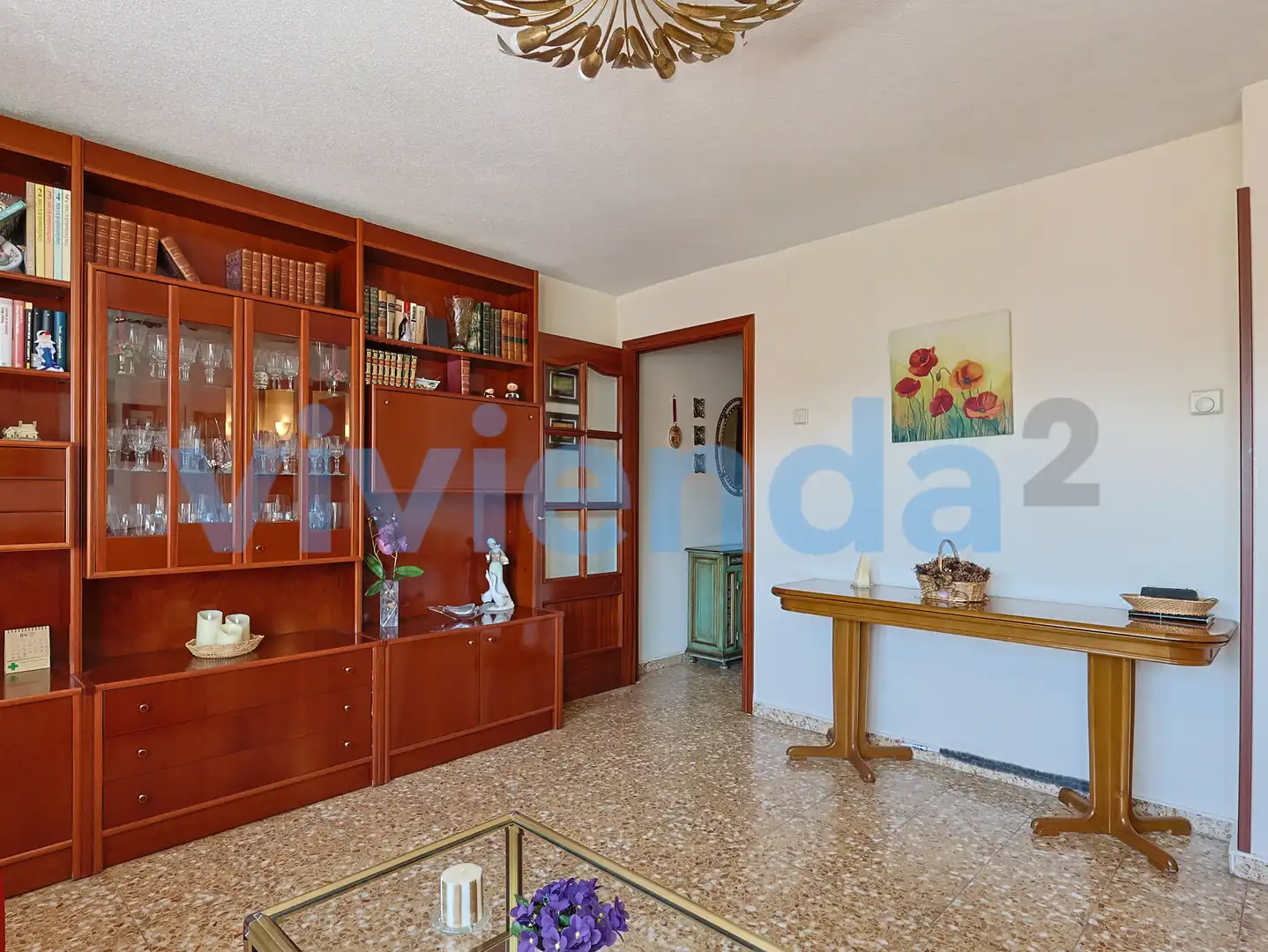 Sala de estar de Piso en venta en Madrid con Aire acondicionado, Calefacción y Amueblado