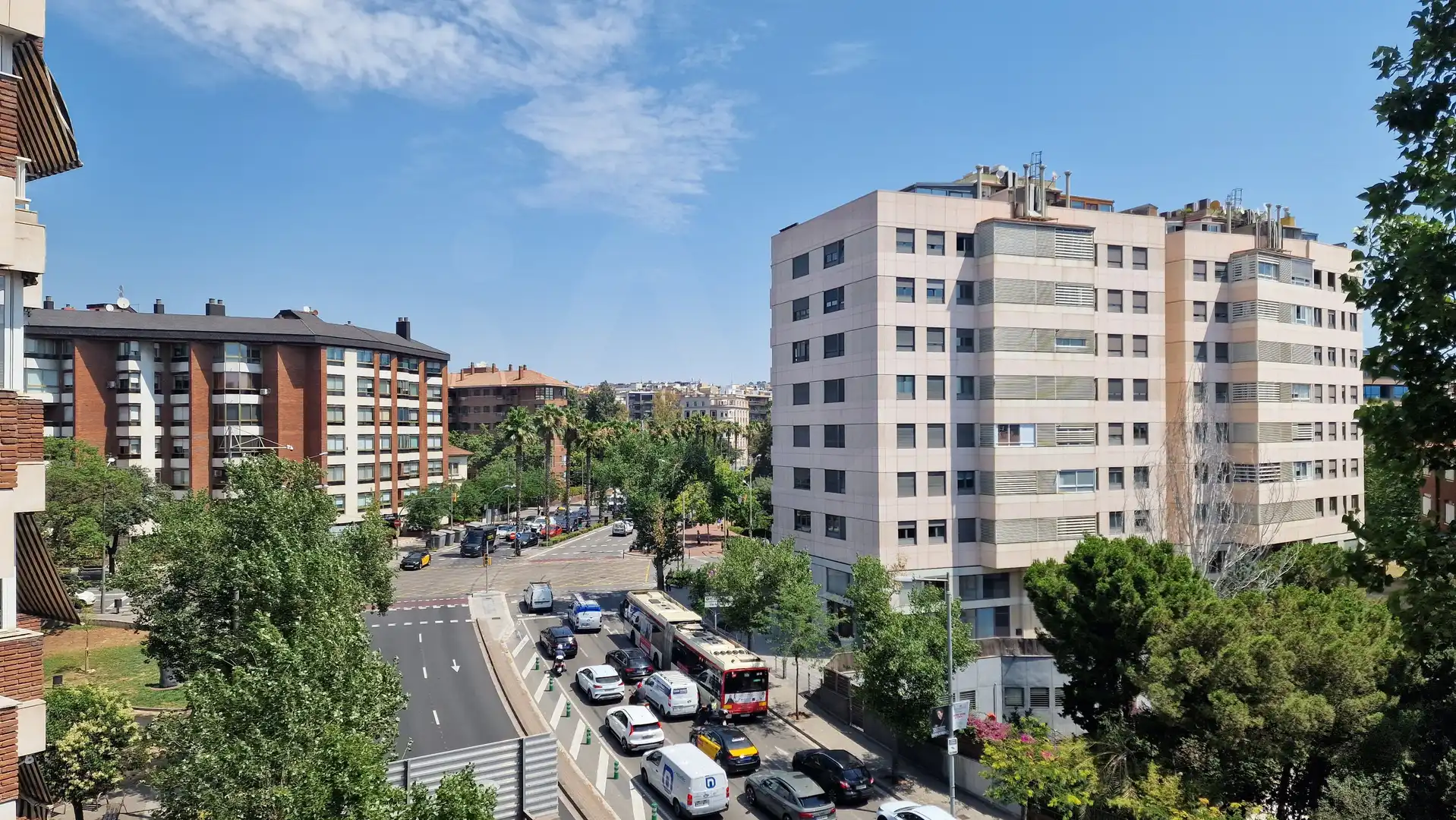 Vista exterior de Pis de lloguer en Barcelona amb Aire condicionat, Calefacció i Terrassa