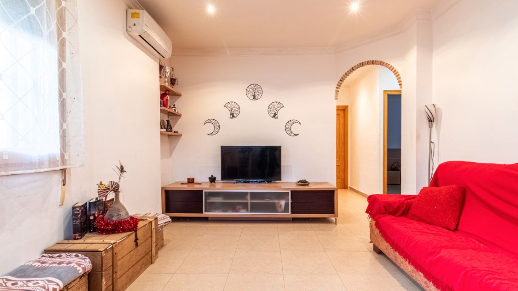 Living room of Apartment for sale in Dénia  with Air Conditioner, Heating and Private garden