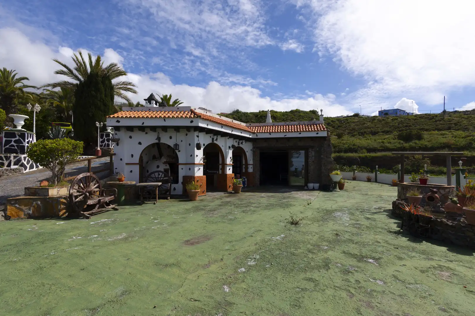 Vista exterior de Finca rústica en venta en San Juan de la Rambla con Terraza