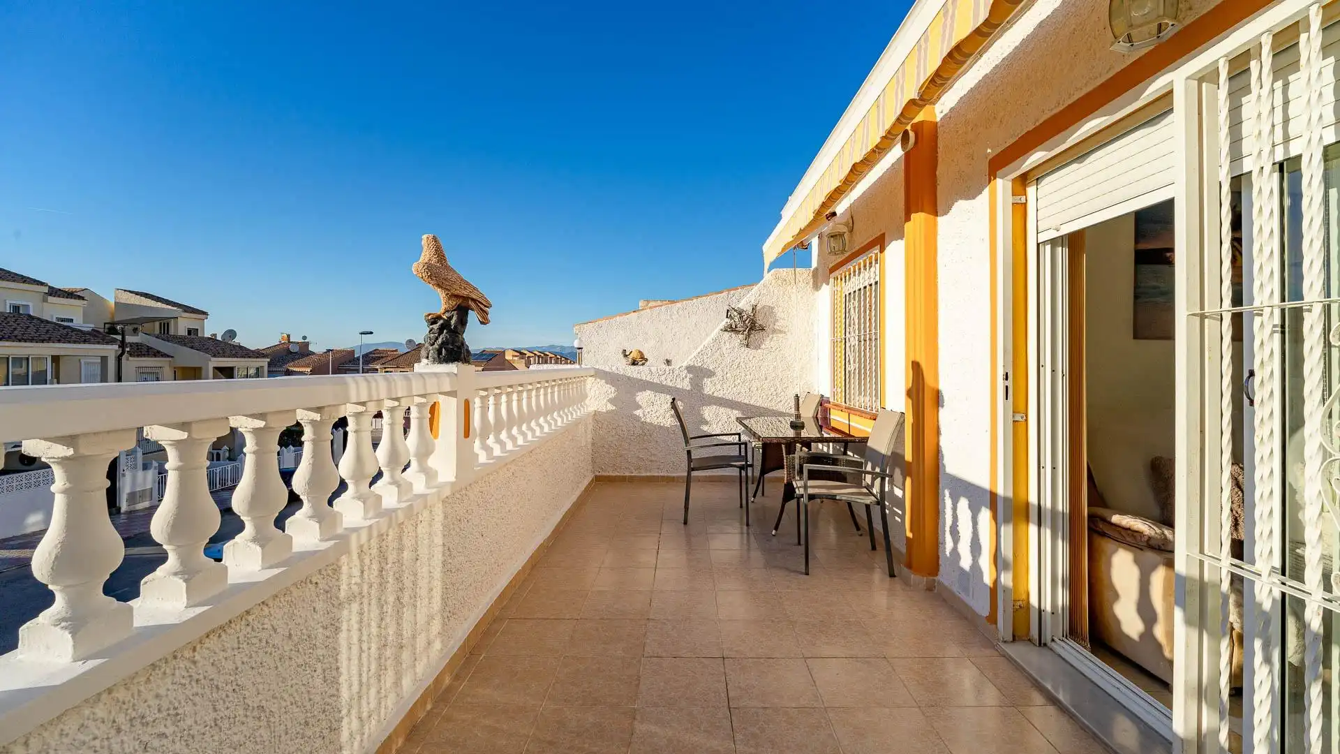 Terraza de Casa o chalet en venta en Santa Pola con Jardín privado, Terraza y Piscina comunitaria