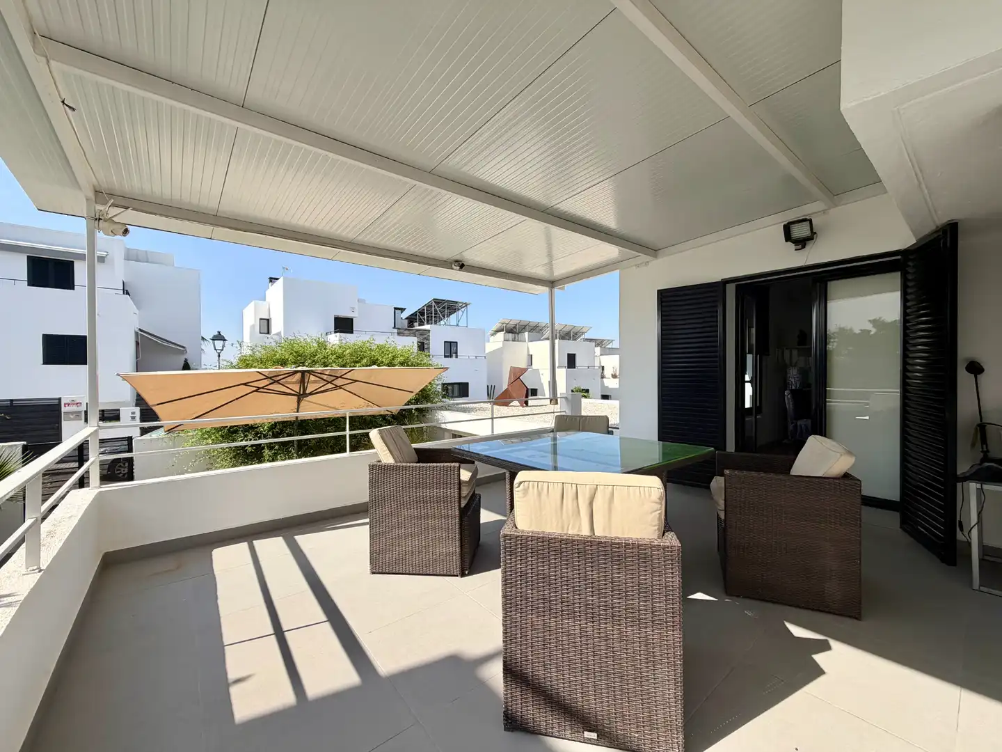 Terraza de Casa o chalet en venta en Albolote con Aire acondicionado, Calefacción y Jardín privado