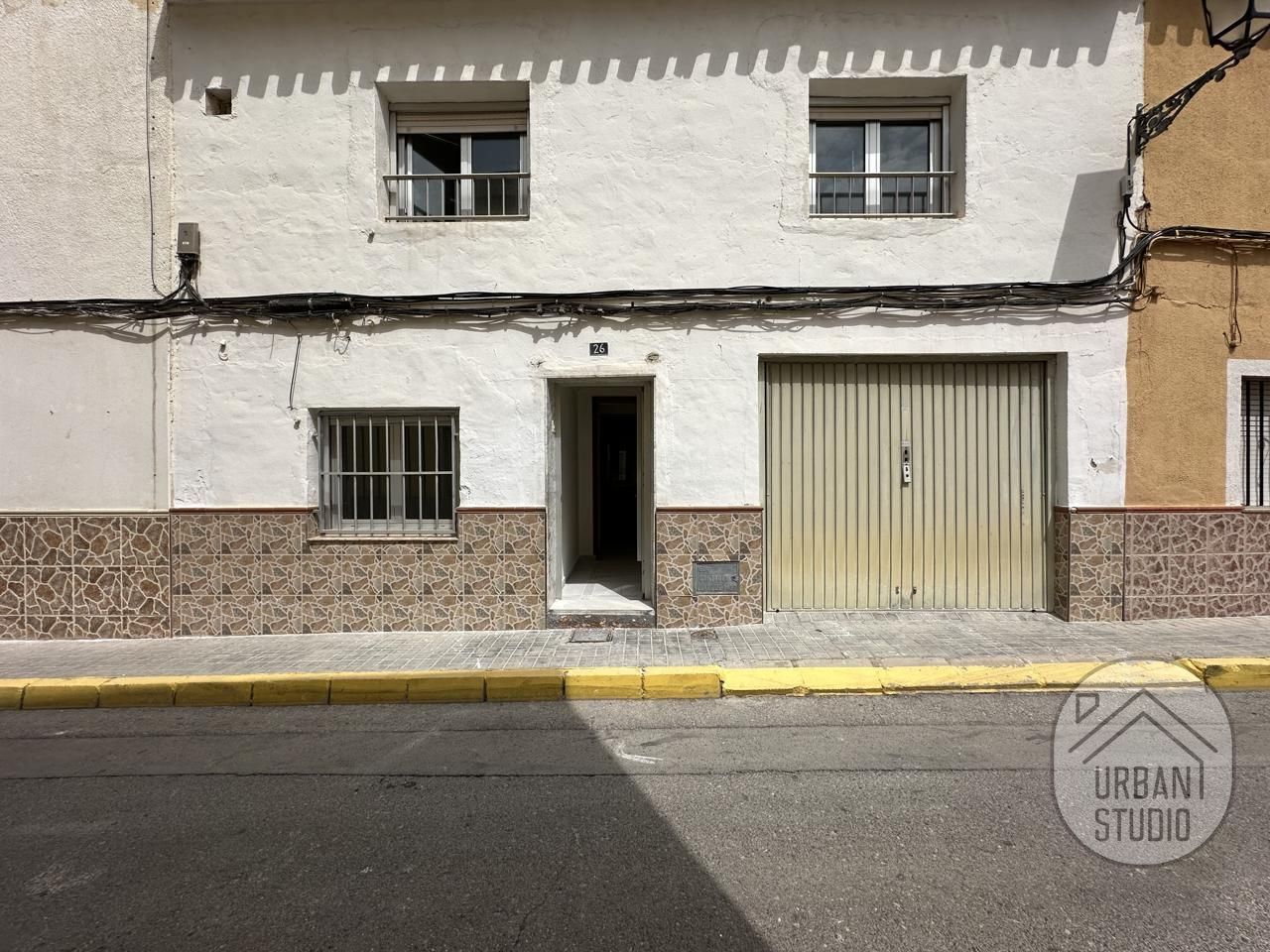 Vista exterior de Casa o xalet en venda en Sax amb Terrassa
