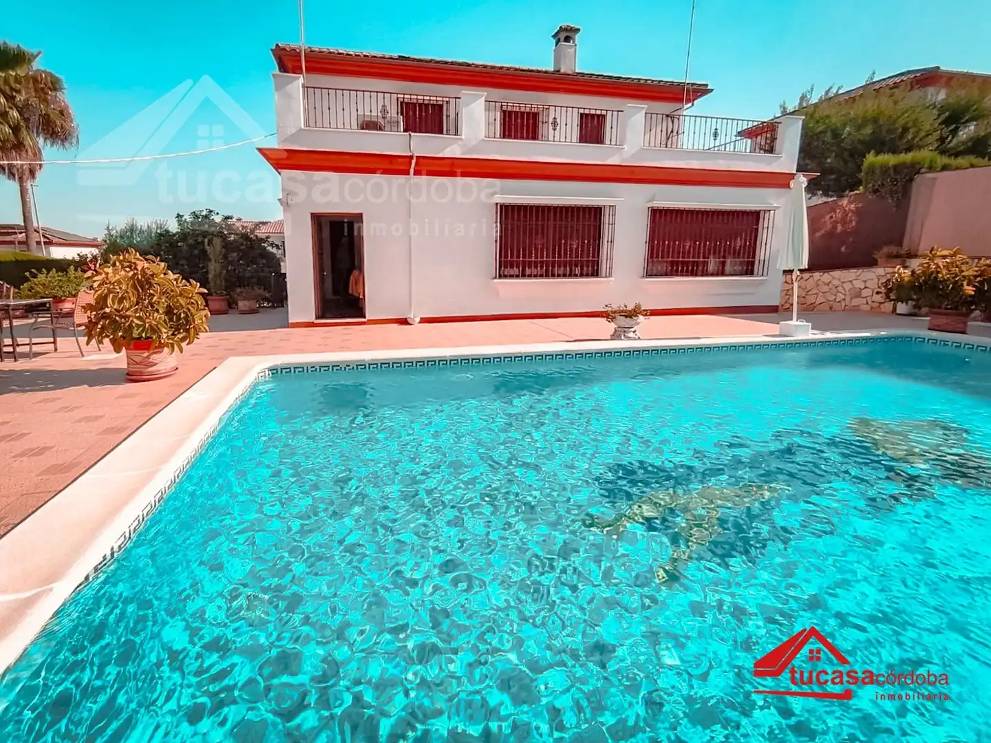 Swimming pool of Houses for sale in Córdoba  with Air Conditioner, Terrace and Storage room
