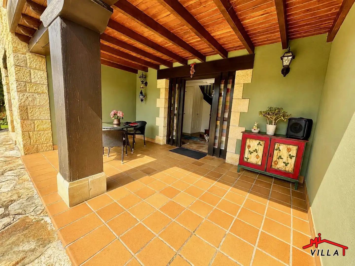 Terraza de Casa o chalet en venta en Bárcena de Cicero con Calefacción, Terraza y Amueblado