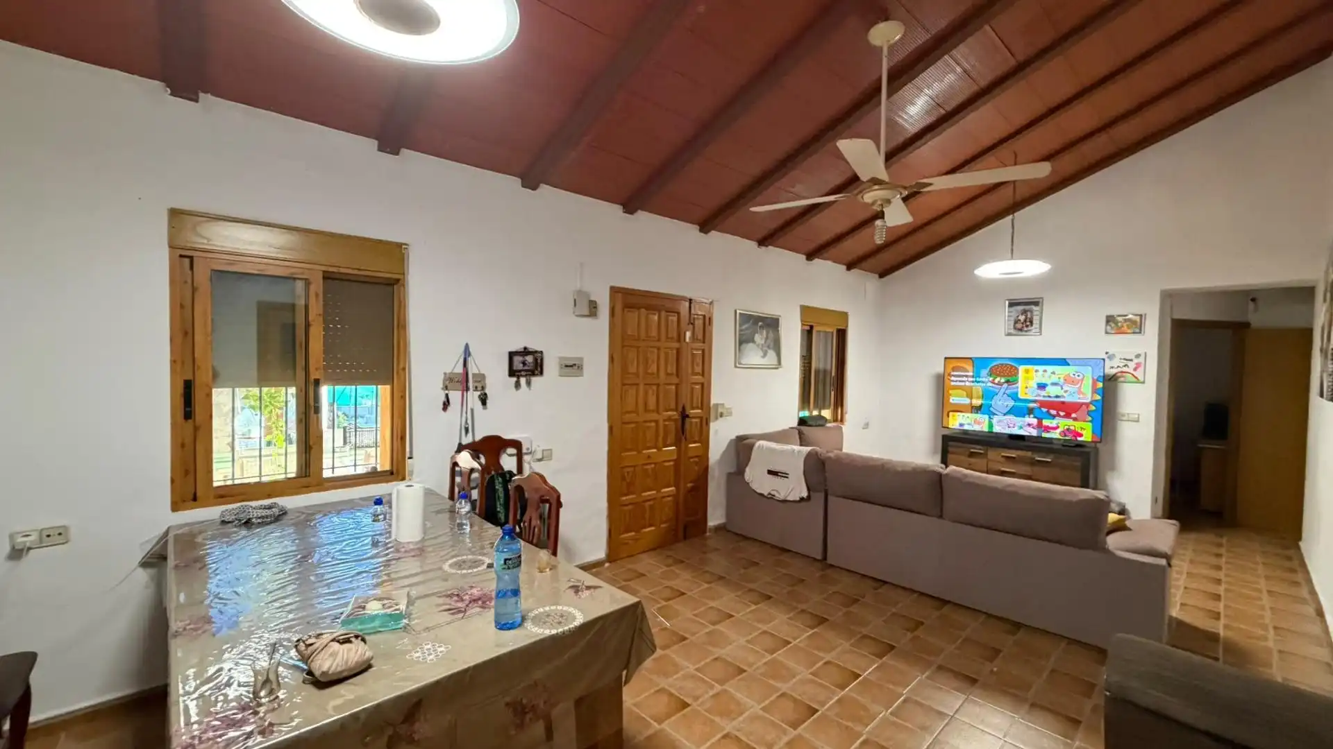 Sala de estar de Finca rústica en venta en El Mirador Pozo Aledo