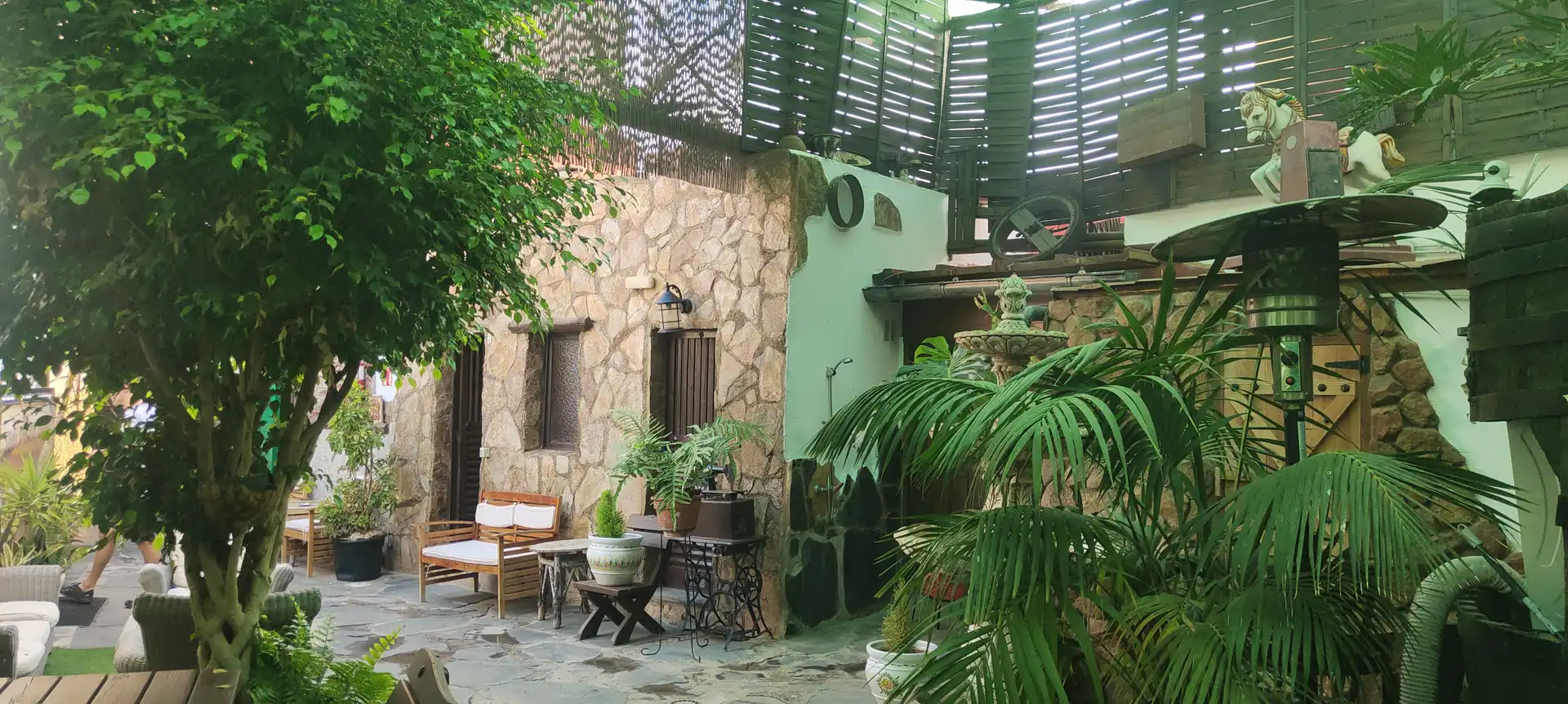 Terraza de Finca rústica en venta en Agüimes con Amueblado, Horno y TV