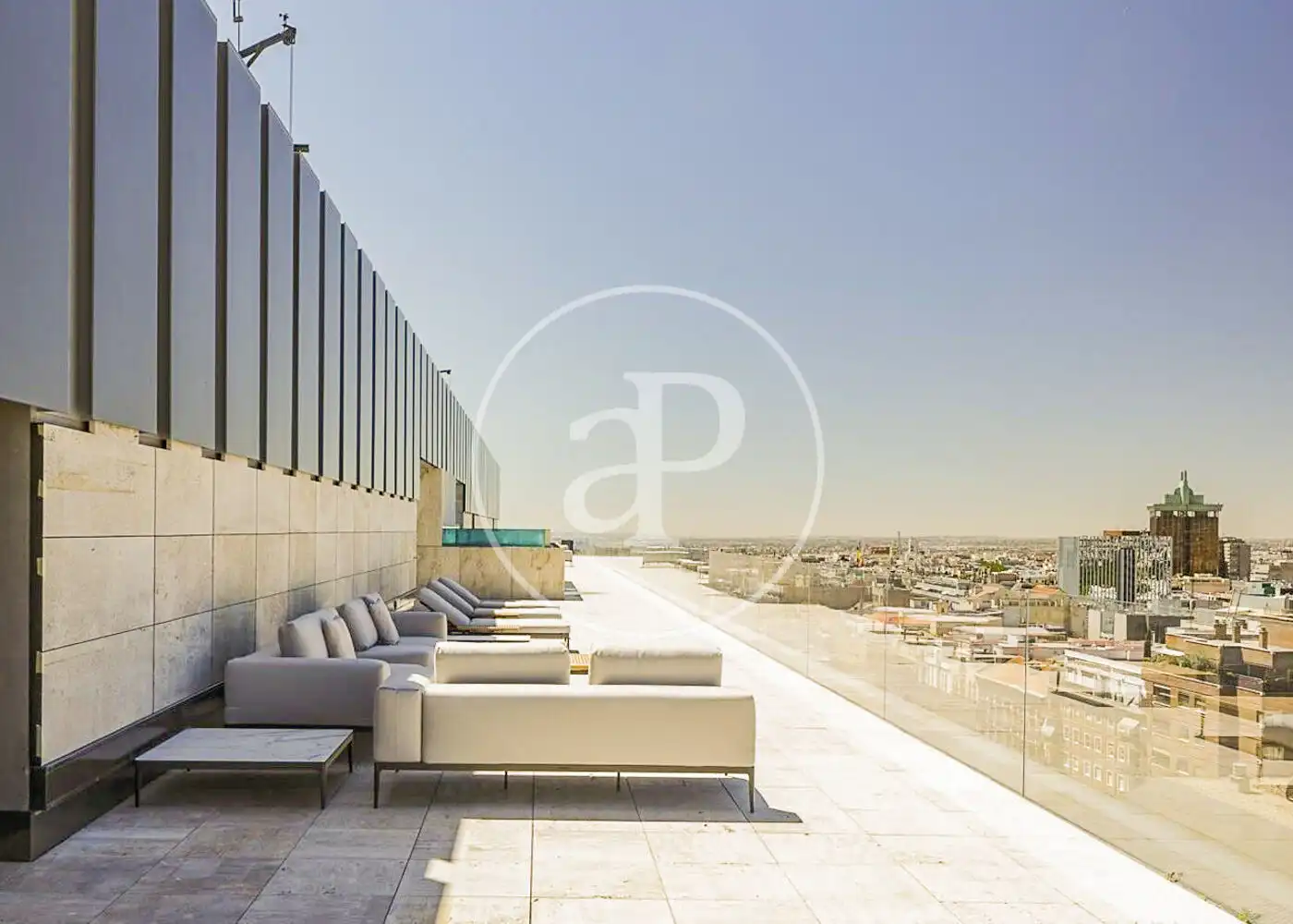 Terrace of Flat for rent in Madrid  with Air Conditioner, Heating and Terrace