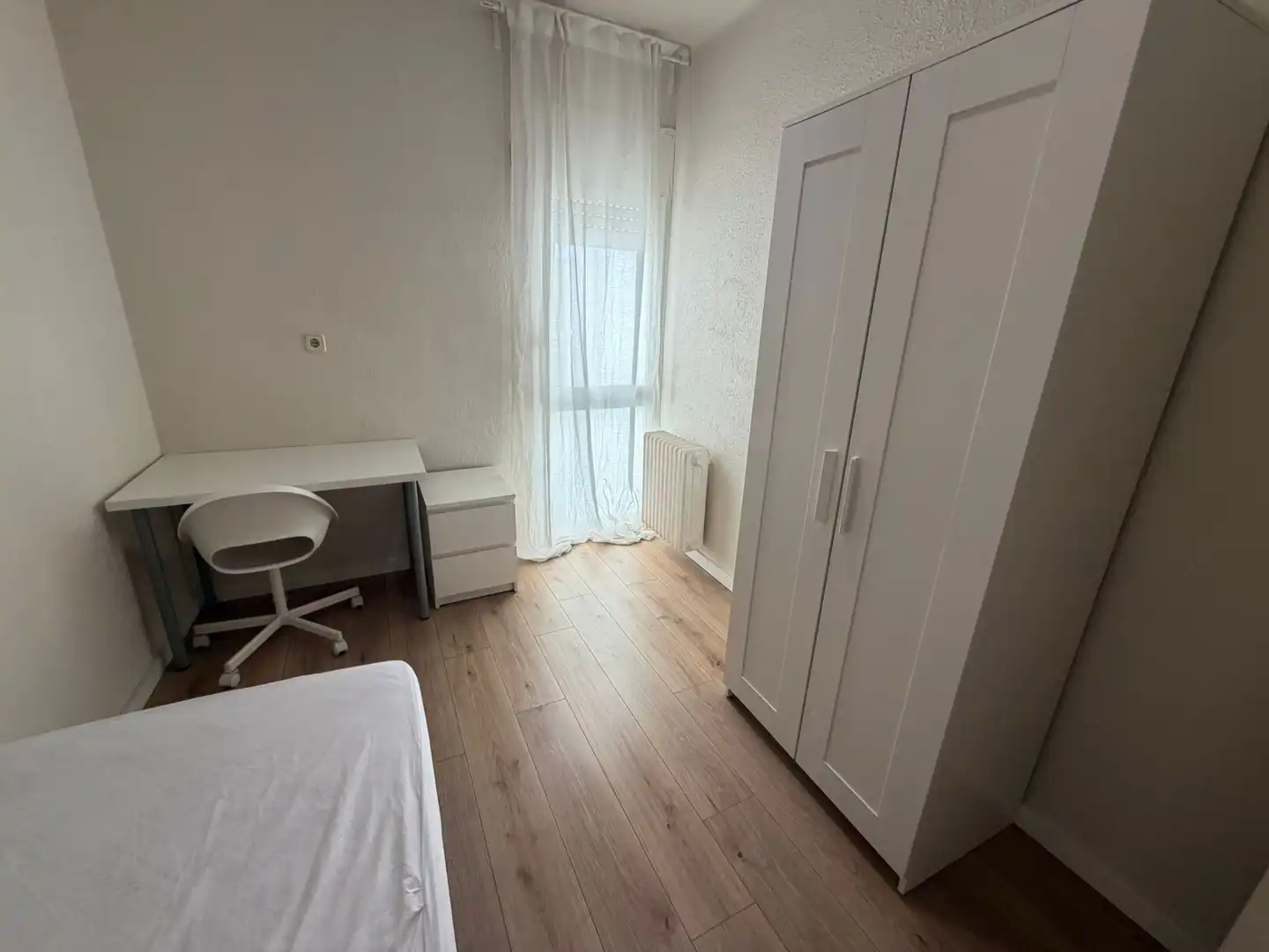 Bedroom of Flat for rent in Lleida  with Heating, Parquet flooring and Furnished