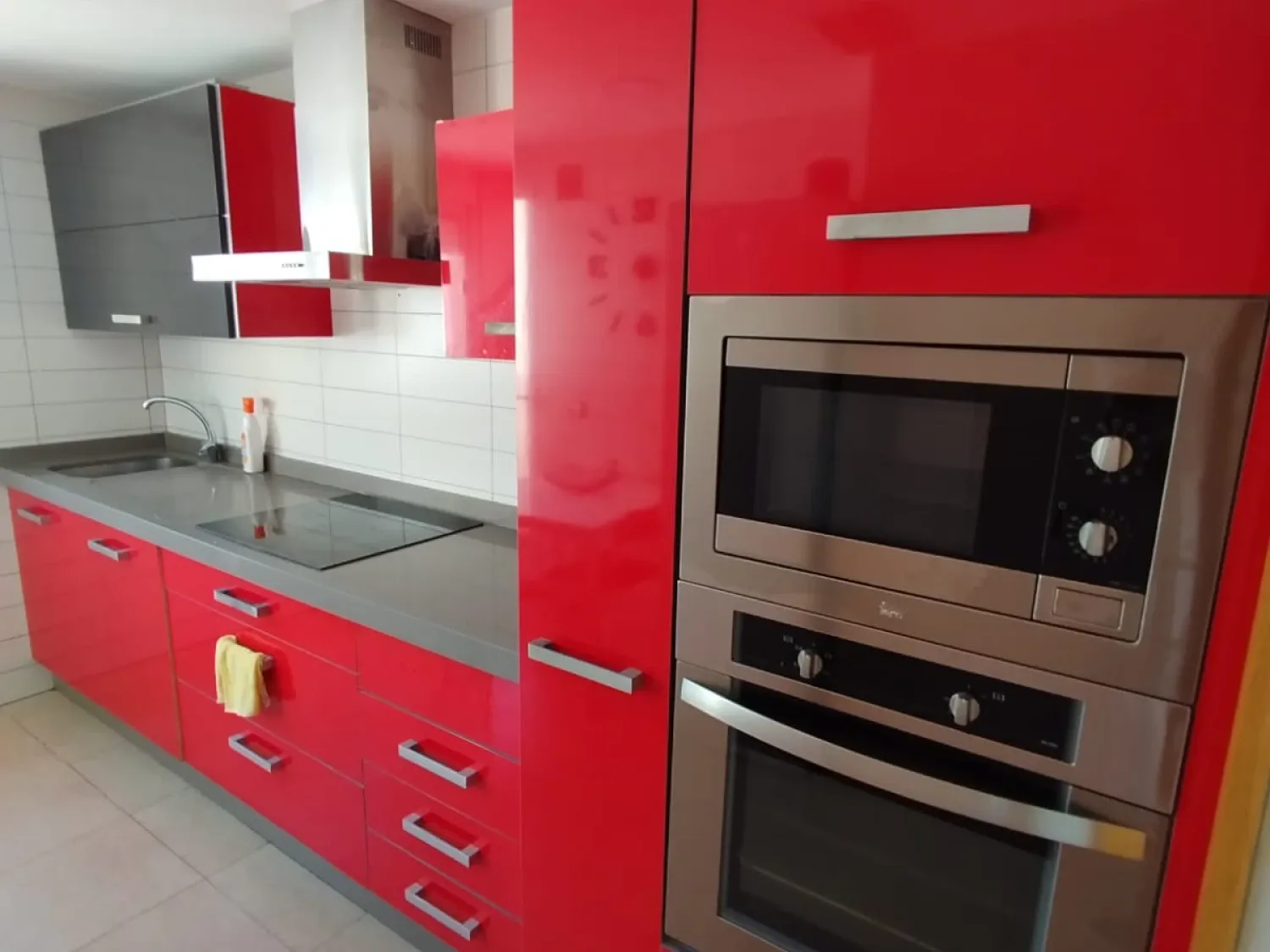 Kitchen of Duplex to rent in  Murcia Capital  with Air Conditioner, Heating and Terrace