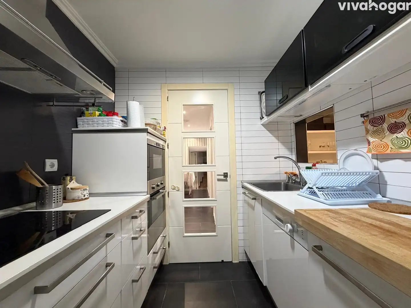 Cocina de Piso de alquiler en Madrid con Aire acondicionado, Calefacción y Amueblado