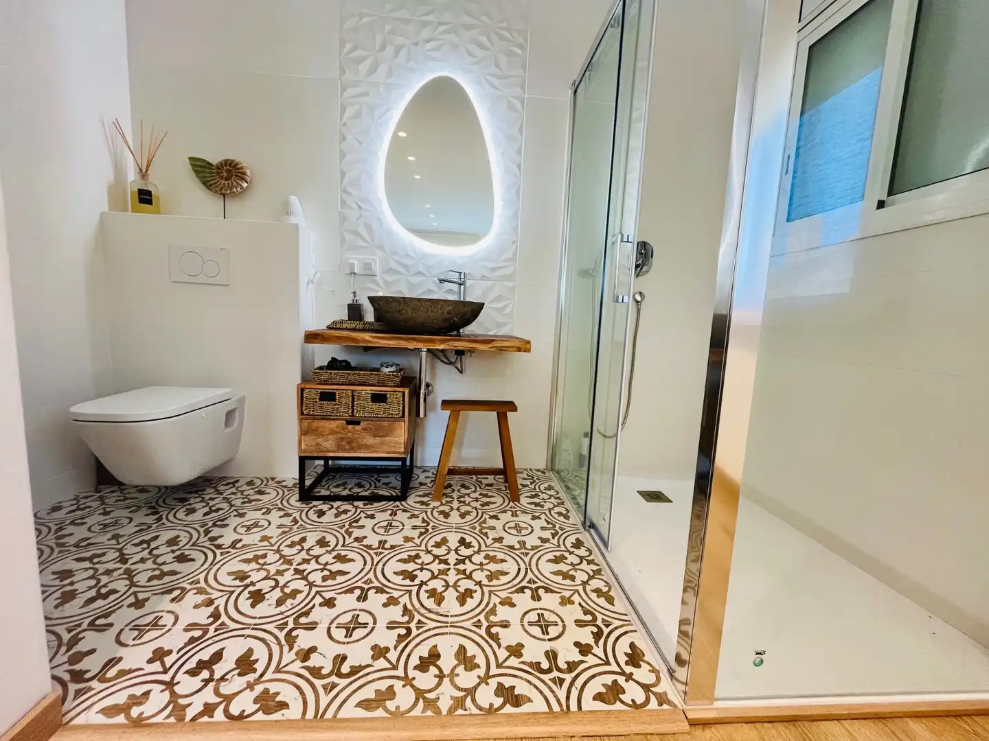 Bany de Casa o xalet de lloguer en Lloret de Mar amb Calefacció, Jardí privat i Forn