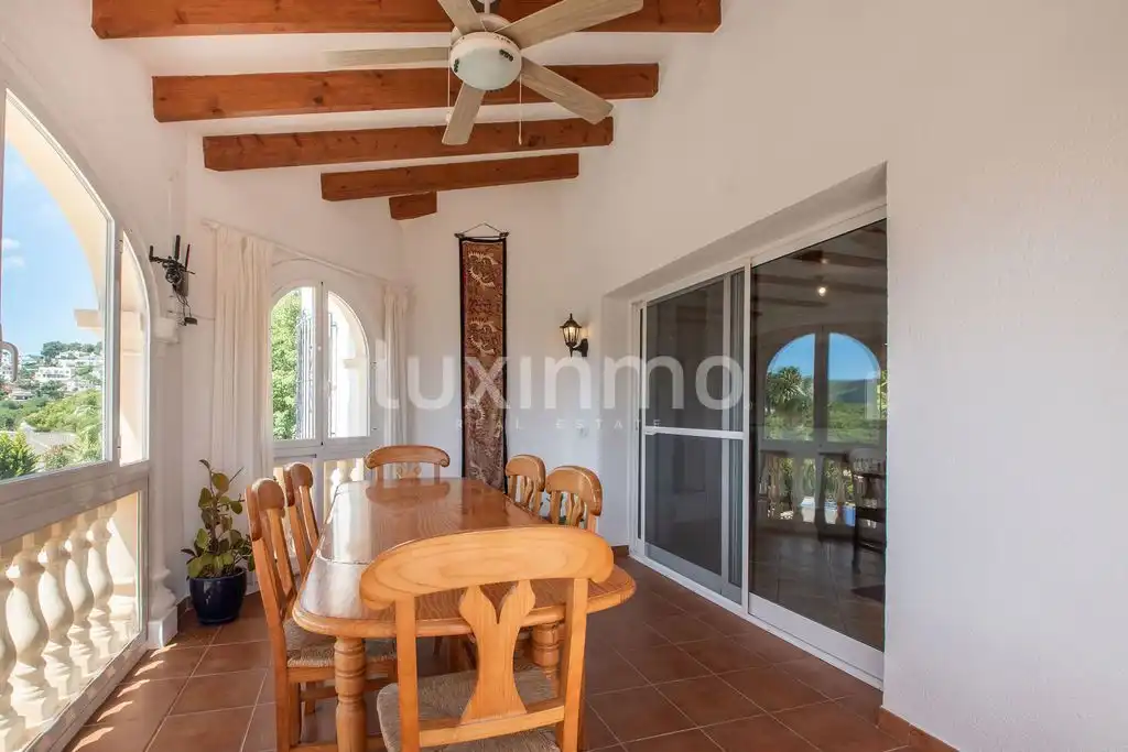 Menjador de Casa o xalet en venda en Jávea / Xàbia amb Aire condicionat, Terrassa i Traster