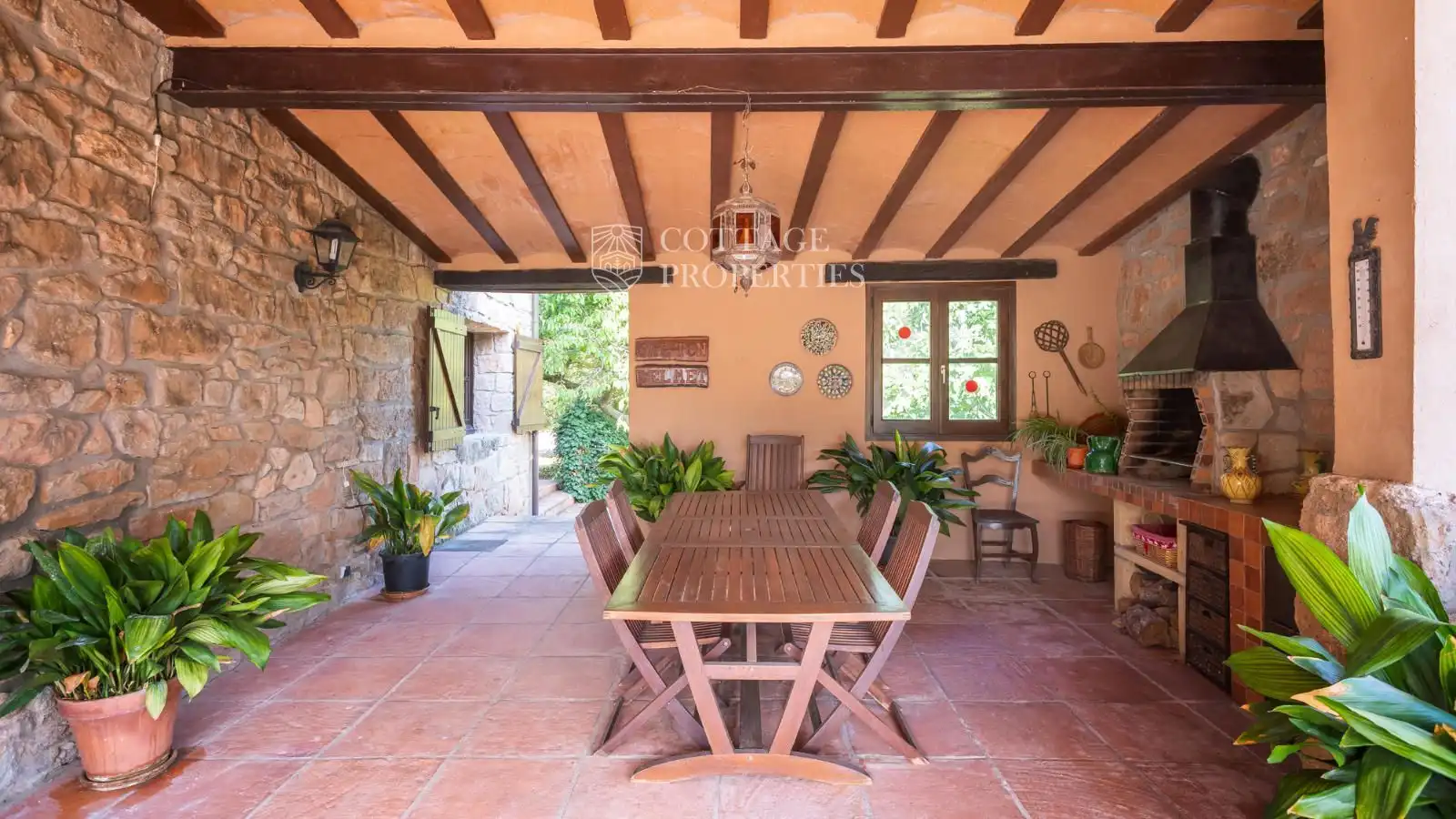 Terraza de Finca rústica en venta en Aguilar de Segarra con Calefacción