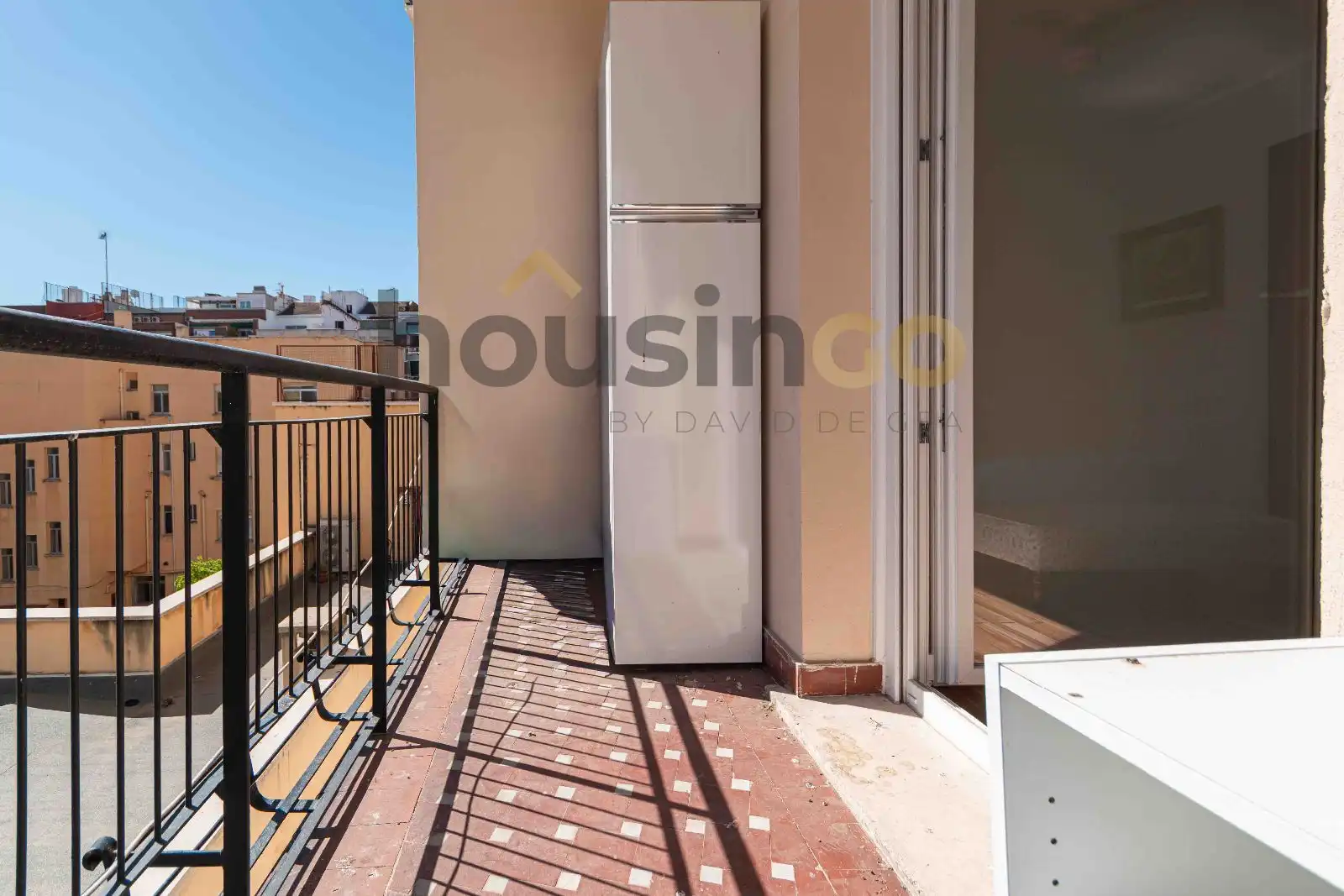 Terraza de Piso de alquiler en  Madrid Capital con Calefacción, Parquet y Terraza