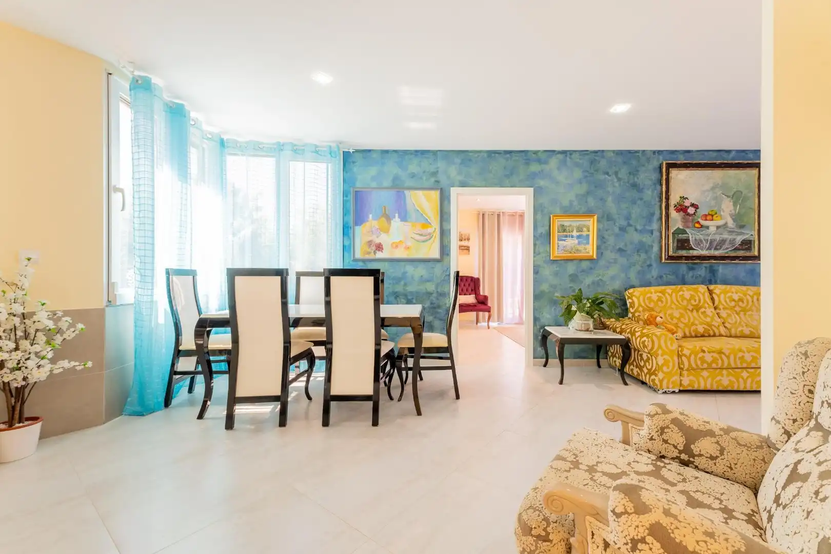 Comedor de Casa o chalet en venta en Altea con Aire acondicionado, Jardín privado y Terraza