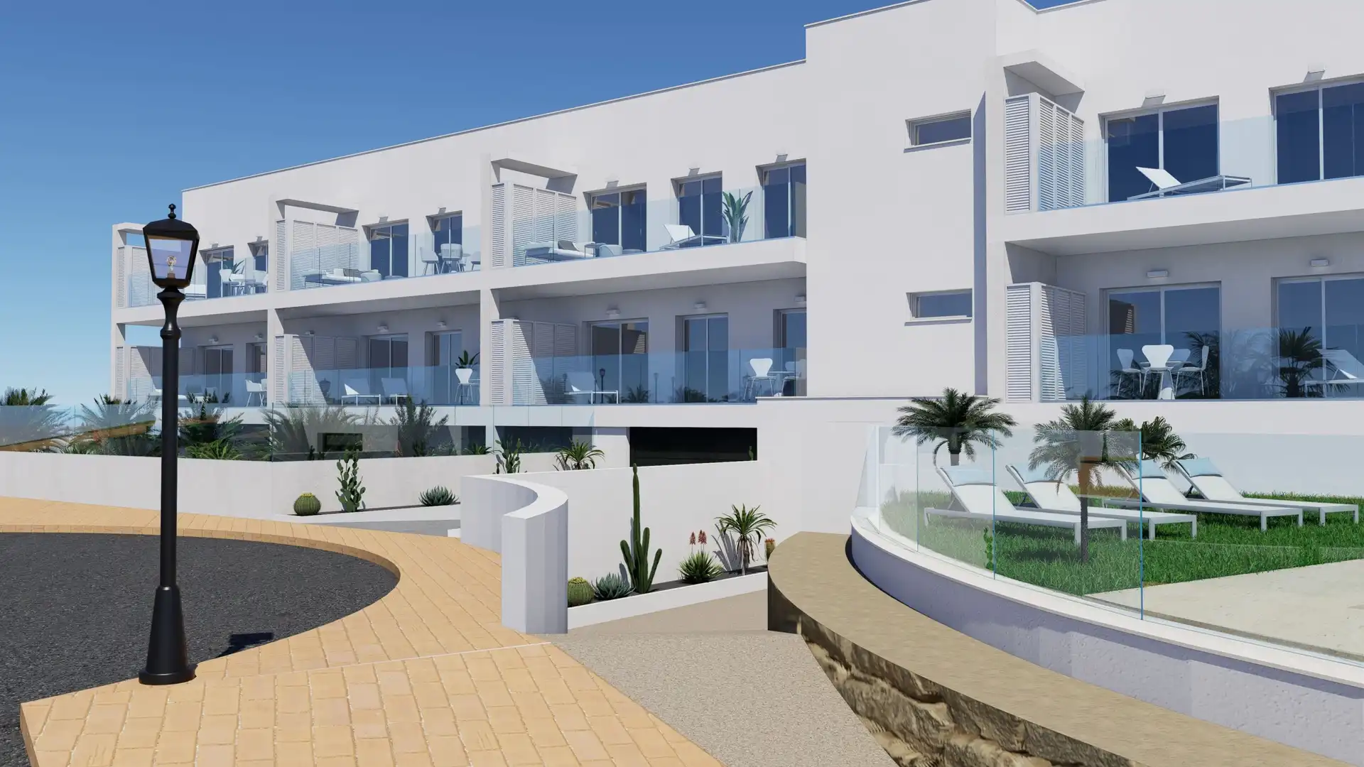 Vista exterior de Apartament en venda en Mojácar amb Terrassa, Piscina i Piscina comunitària