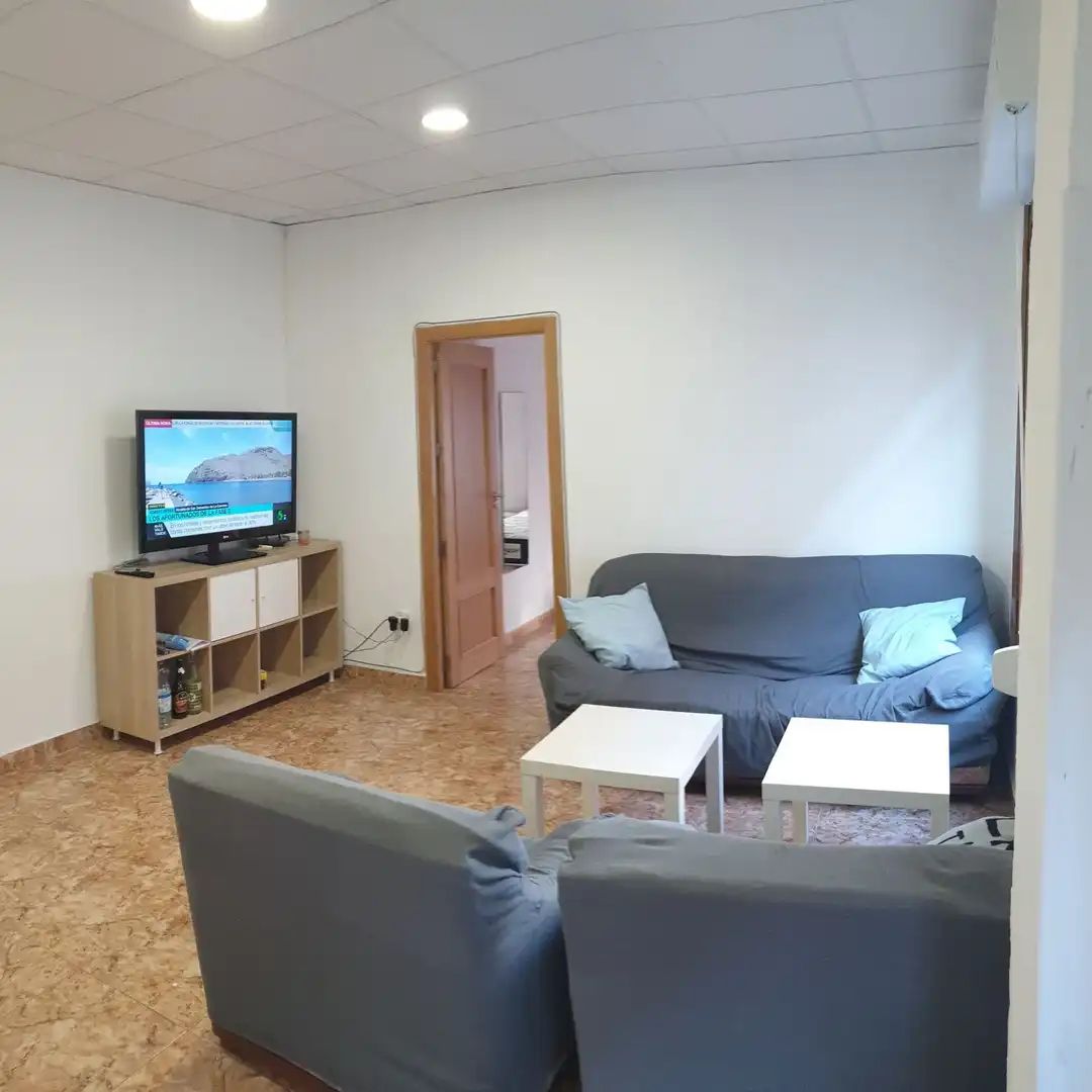 Living room of Flat for rent in Murcia  with Air Conditioner, Heating and Private garden