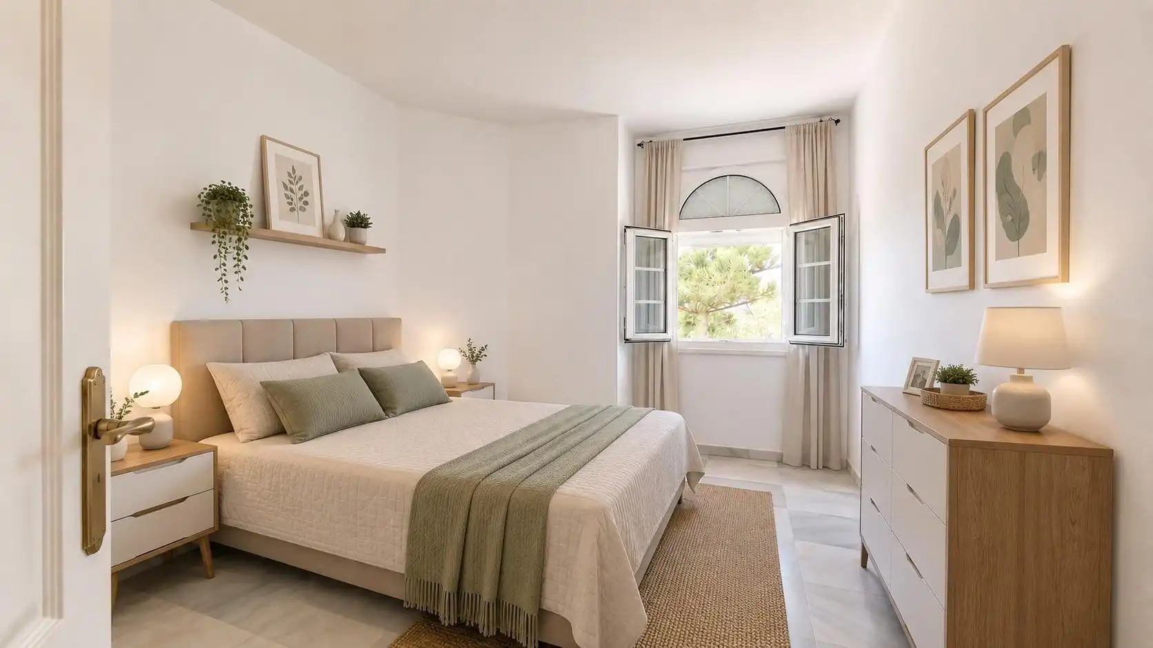 Habitación de Casa o chalet en venta en Vícar con Aire acondicionado, Calefacción y Jardín privado