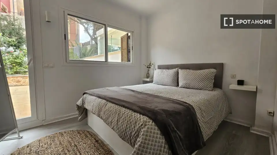 Bedroom of Apartments for share in Pollença  with Air Conditioner, Terrace and Furnished