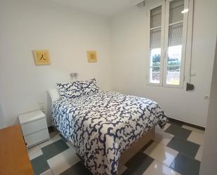 Dormitori de Apartament de lloguer en Málaga Capital amb Aire condicionat, Moblat i Rentadora